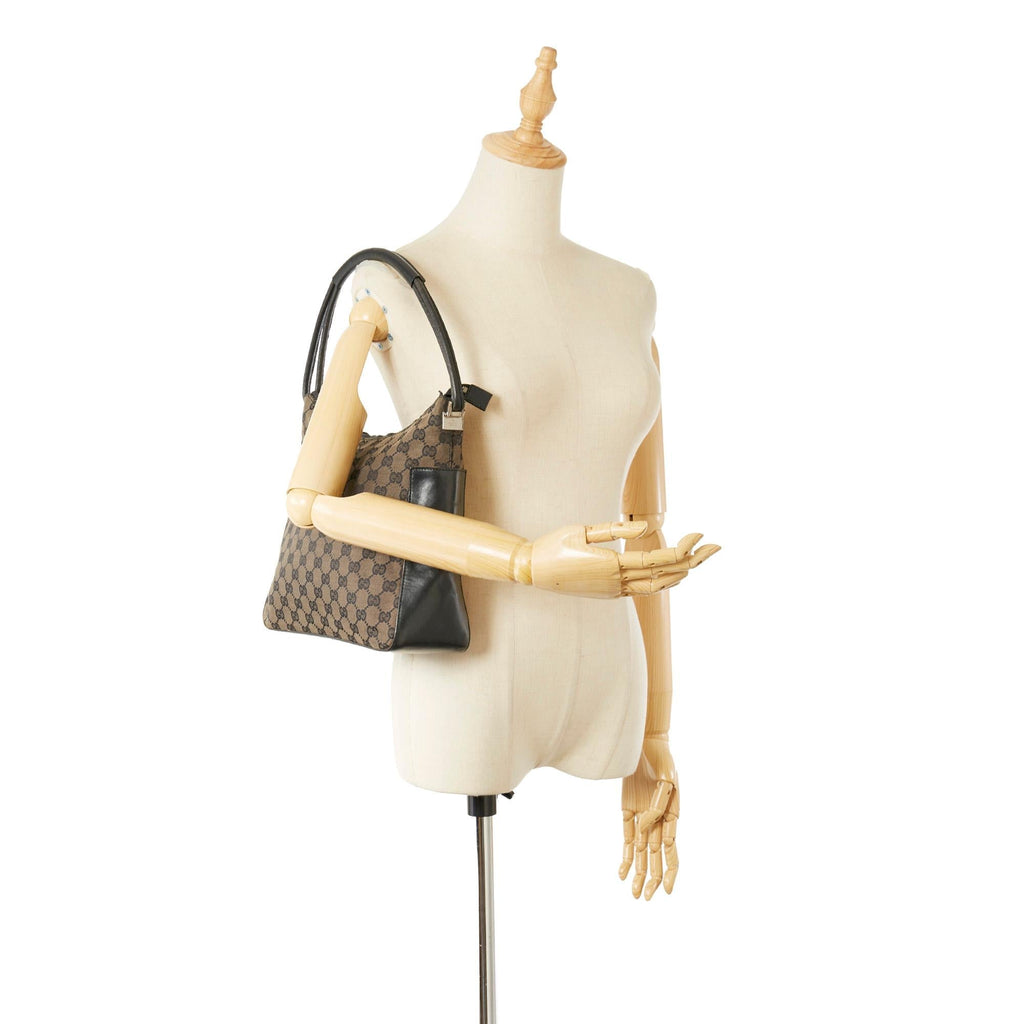 Gucci Gucci Canvas Shoulder Bag (SHG-20762)