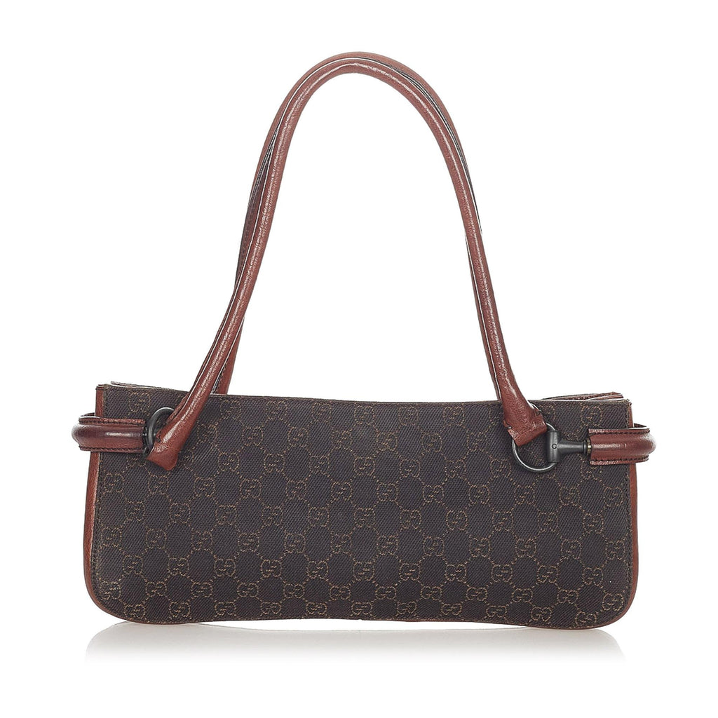 Gucci GG Canvas Shoulder Bag (SHG-21647)