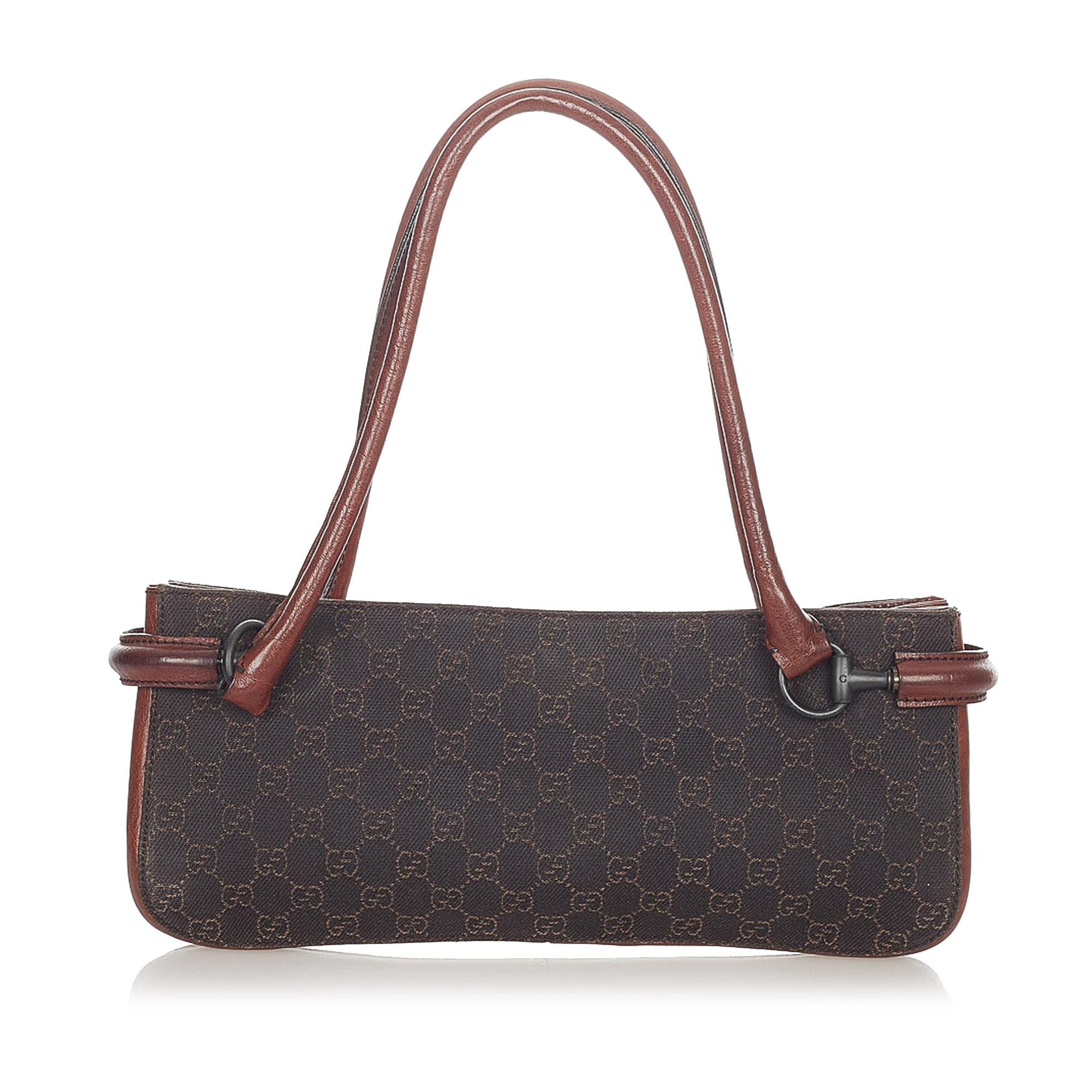 Gucci GG Canvas Shoulder Bag (SHG-21647)