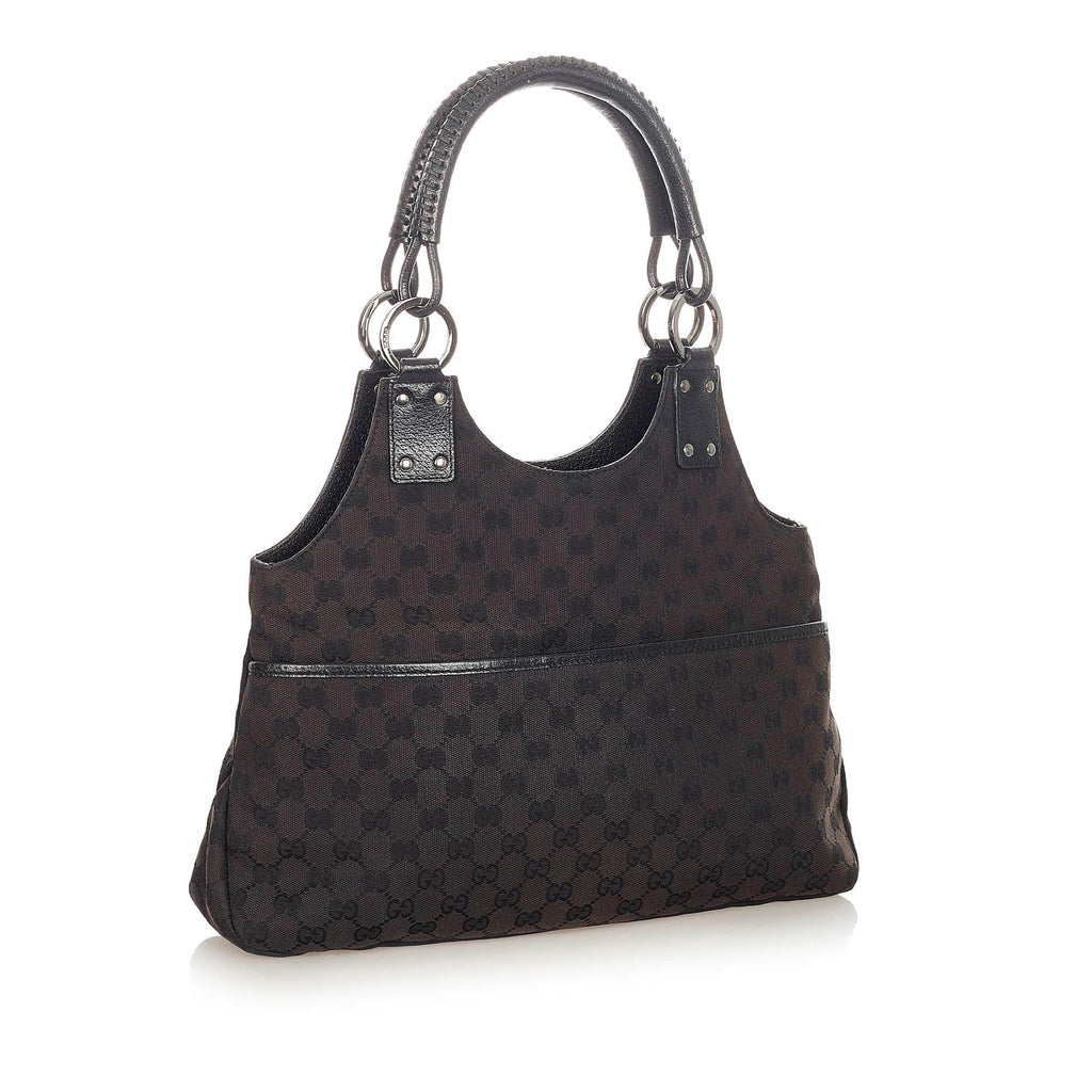 Gucci Gucci Canvas Shoulder Bag (SHG-21713)