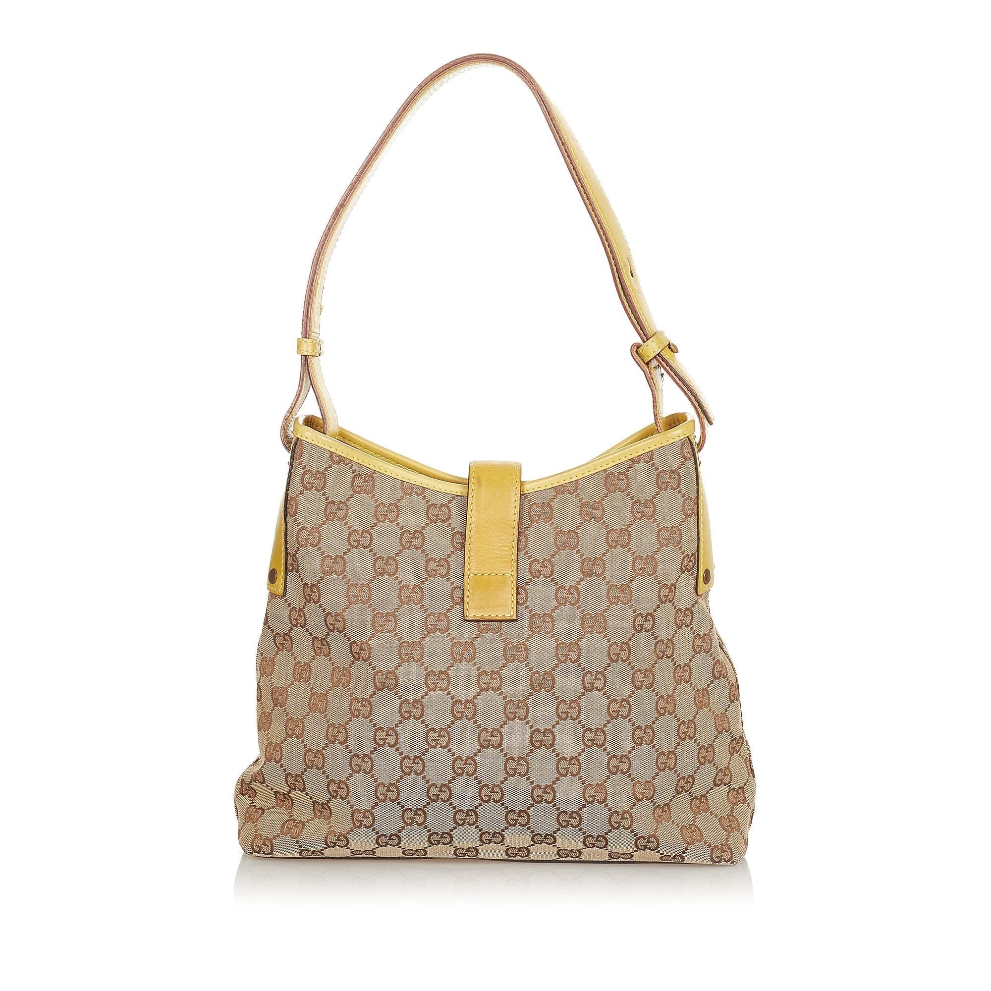 Gucci Gucci Canvas Shoulder Bag (SHG-24364)