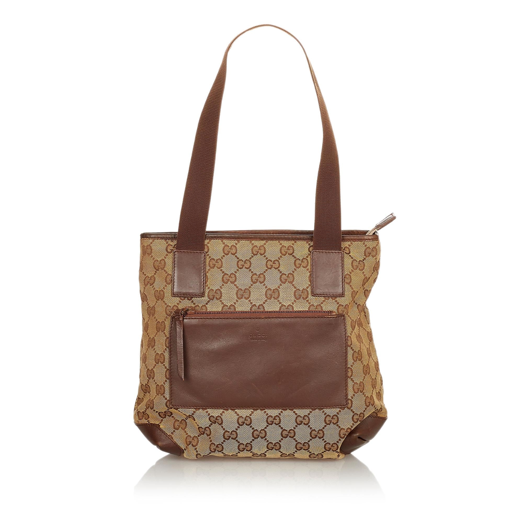 Gucci Gucci Canvas Shoulder Bag (SHG-24856)