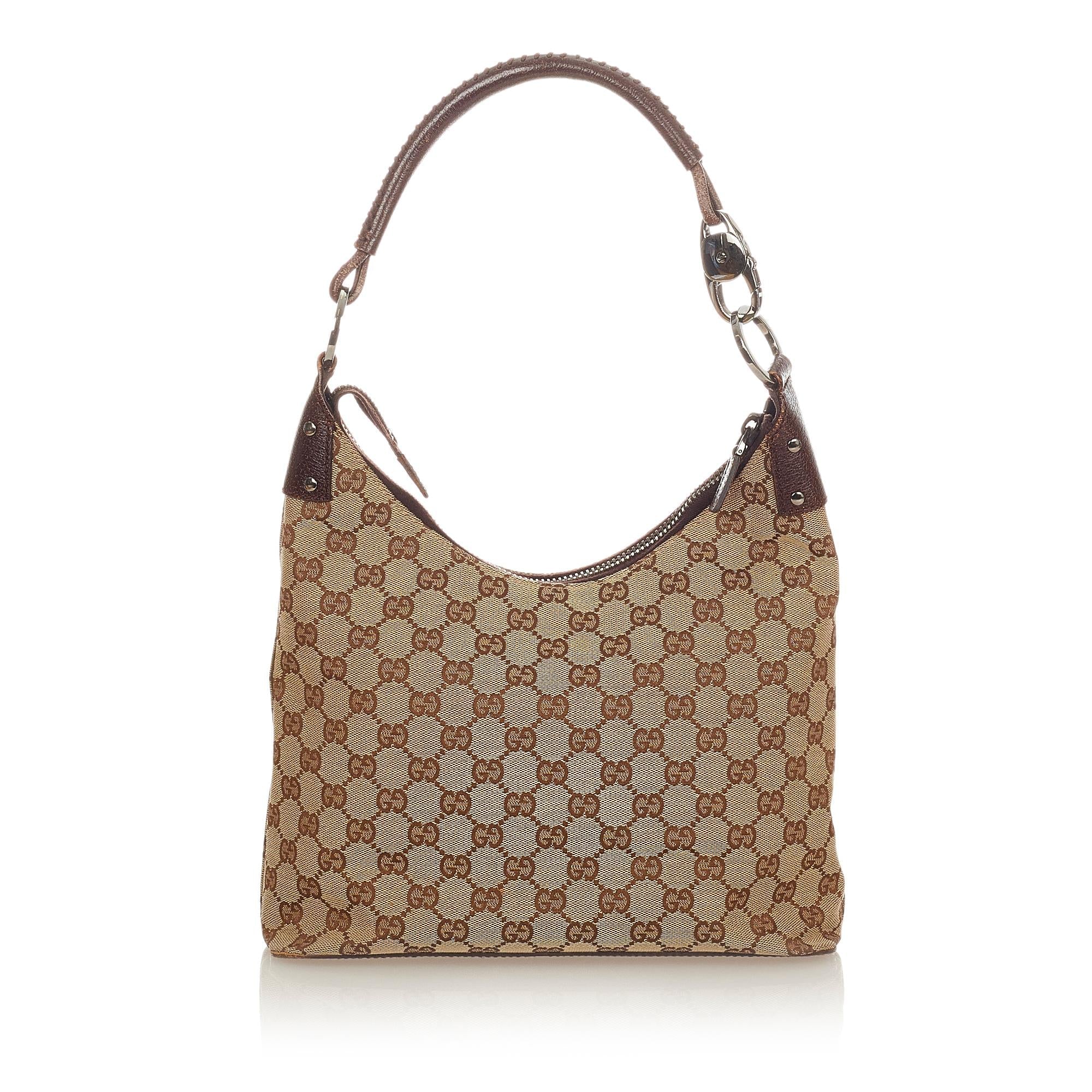 Gucci Gucci Canvas Shoulder Bag (SHG-25129)