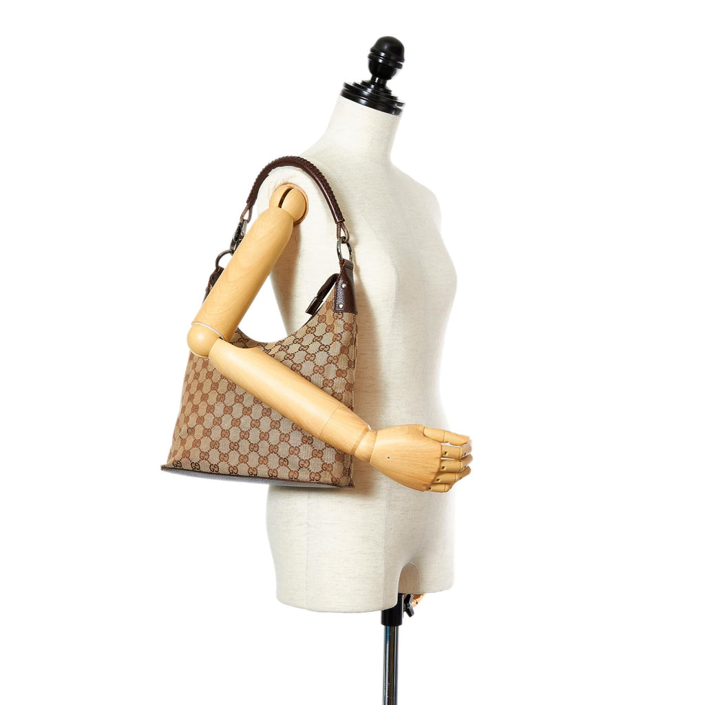 Gucci Gucci Canvas Shoulder Bag (SHG-25129)