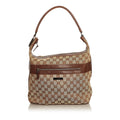 Gucci Gucci Canvas Shoulder Bag (SHG-25362)
