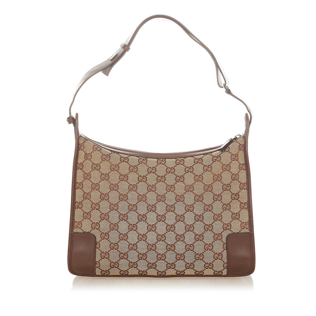 Gucci Gucci Canvas Shoulder Bag (SHG-26340)
