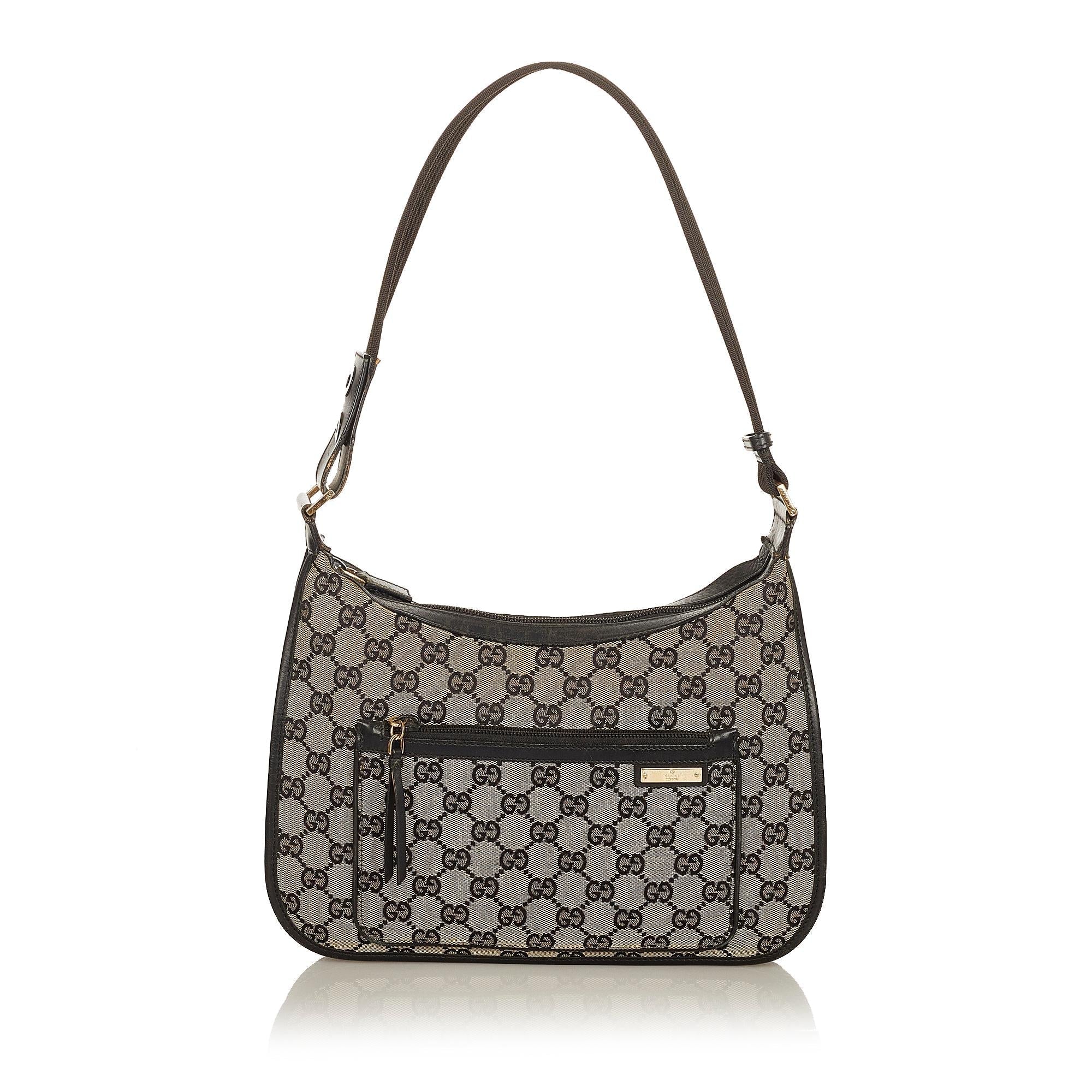 Gucci Gucci Canvas Shoulder Bag (SHG-26586)