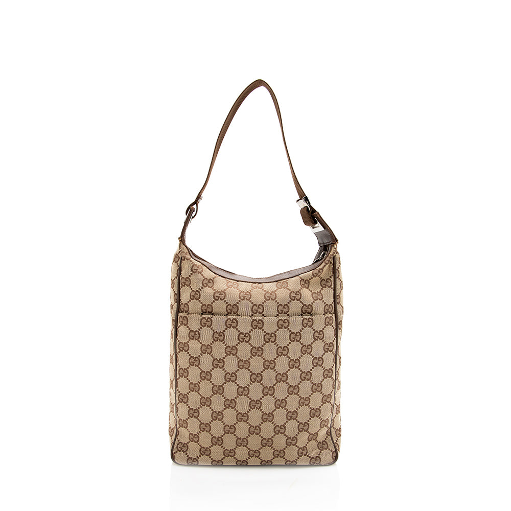 Gucci Gucci Canvas Shoulder Bag (SHF-18234)