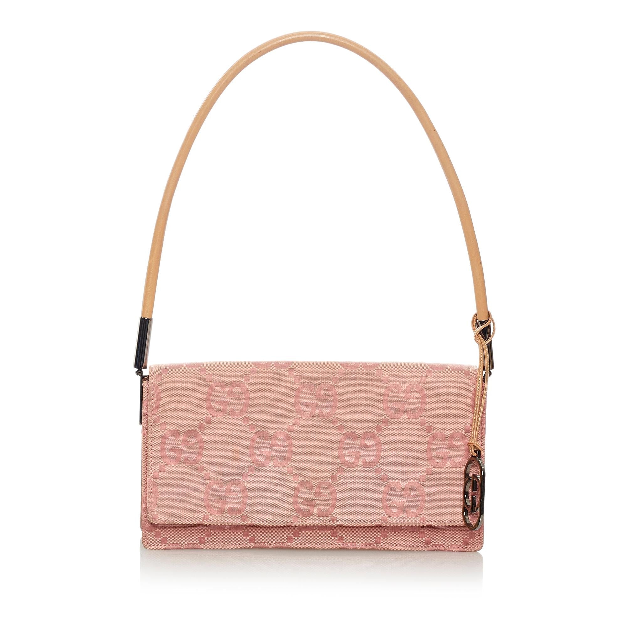 Gucci Gucci Canvas Shoulder Bag (SHG-27208)