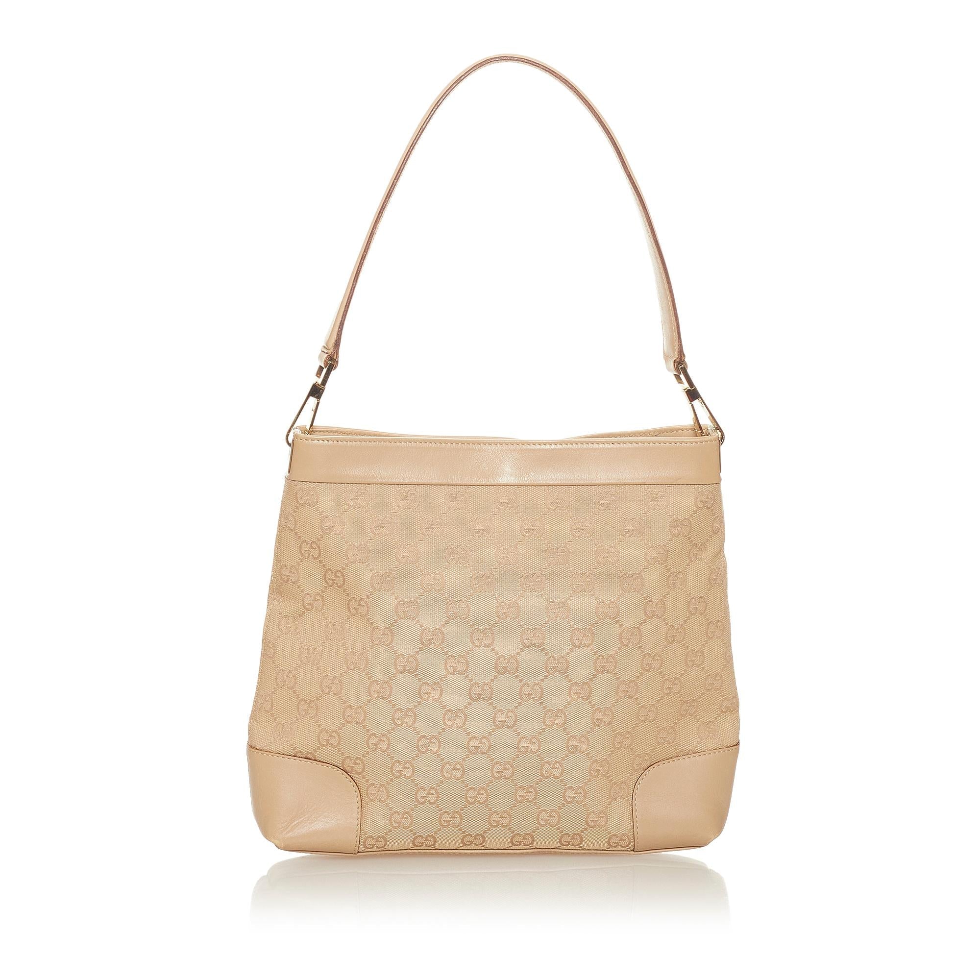 Gucci Gucci Canvas Shoulder Bag (SHG-27266)