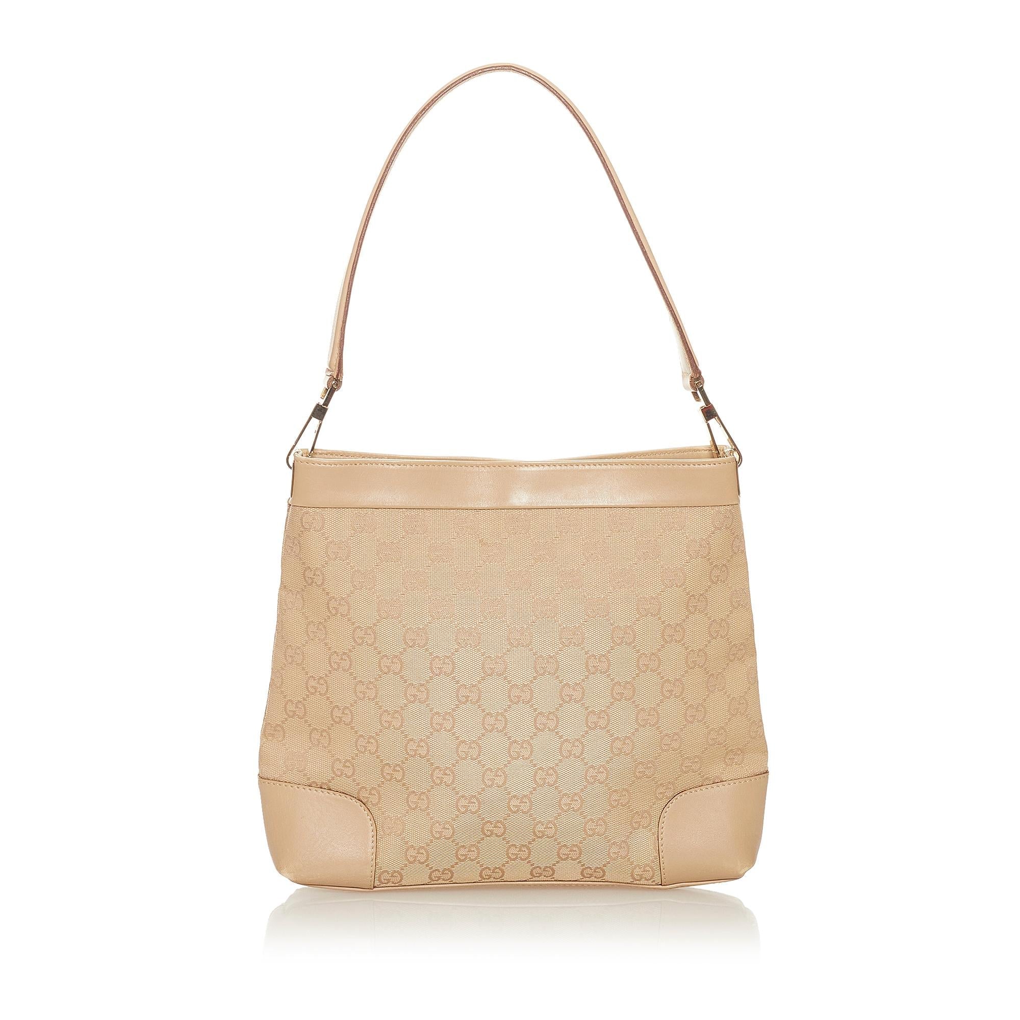 Gucci Gucci Canvas Shoulder Bag (SHG-27266)