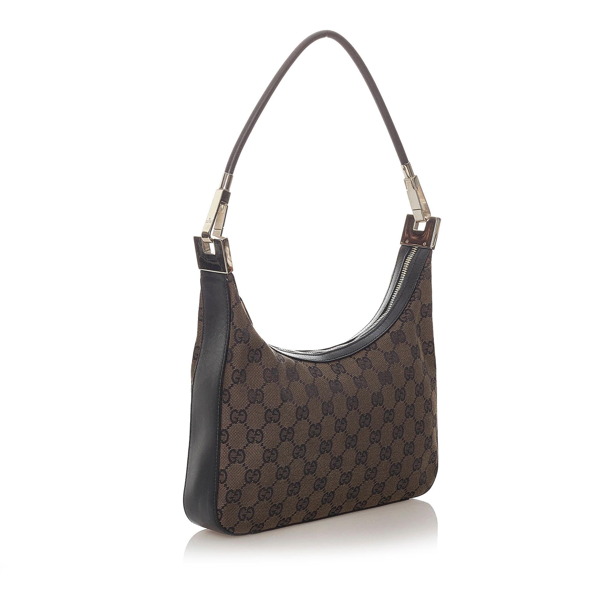 Gucci Gucci Canvas Shoulder Bag (SHG-27954)