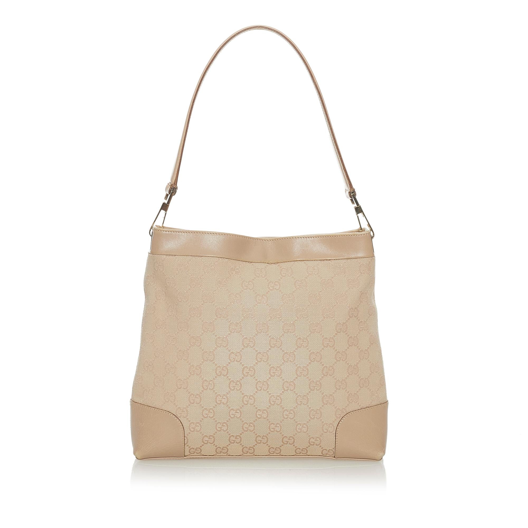 Gucci Gucci Canvas Shoulder Bag (SHG-28113)