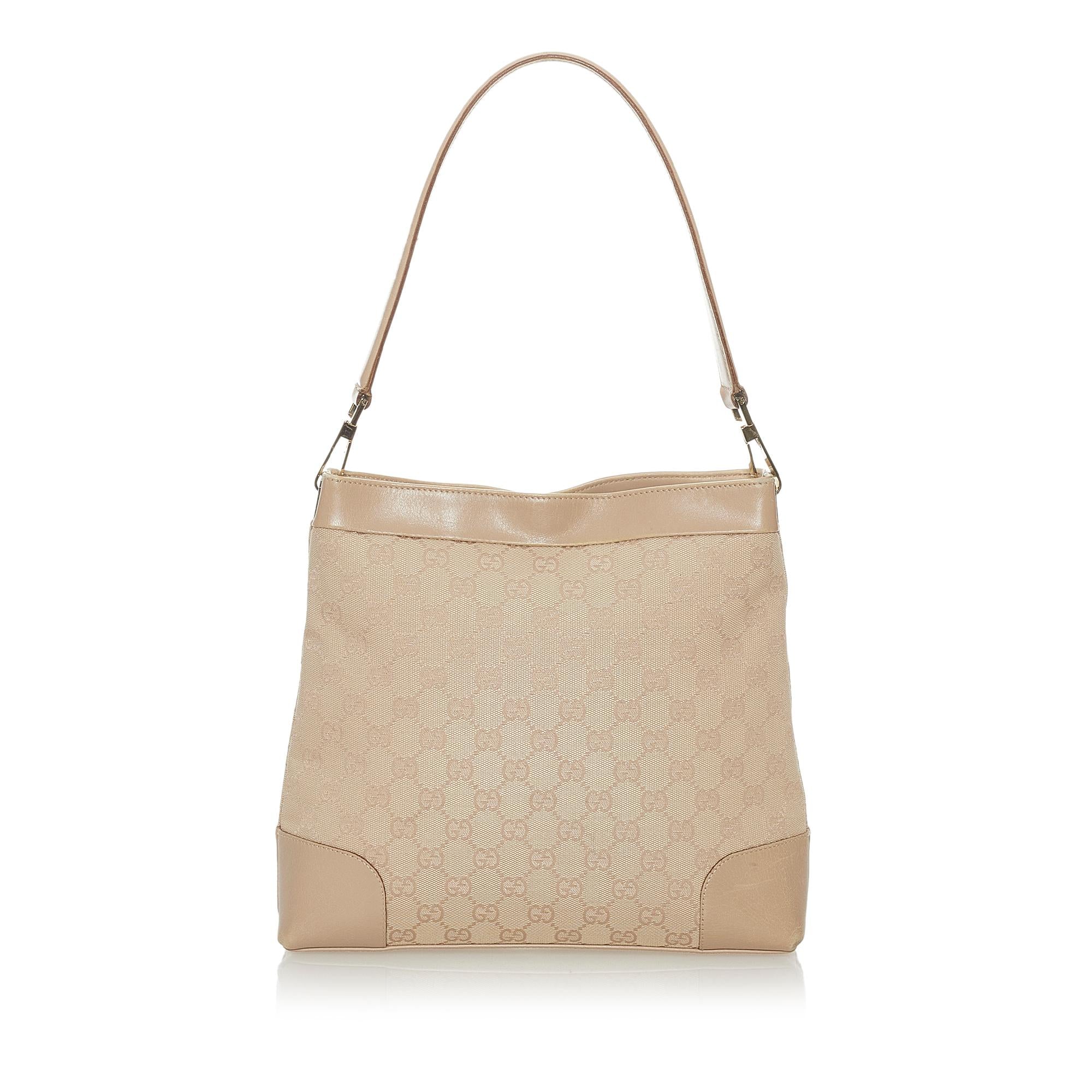 Gucci Gucci Canvas Shoulder Bag (SHG-28113)