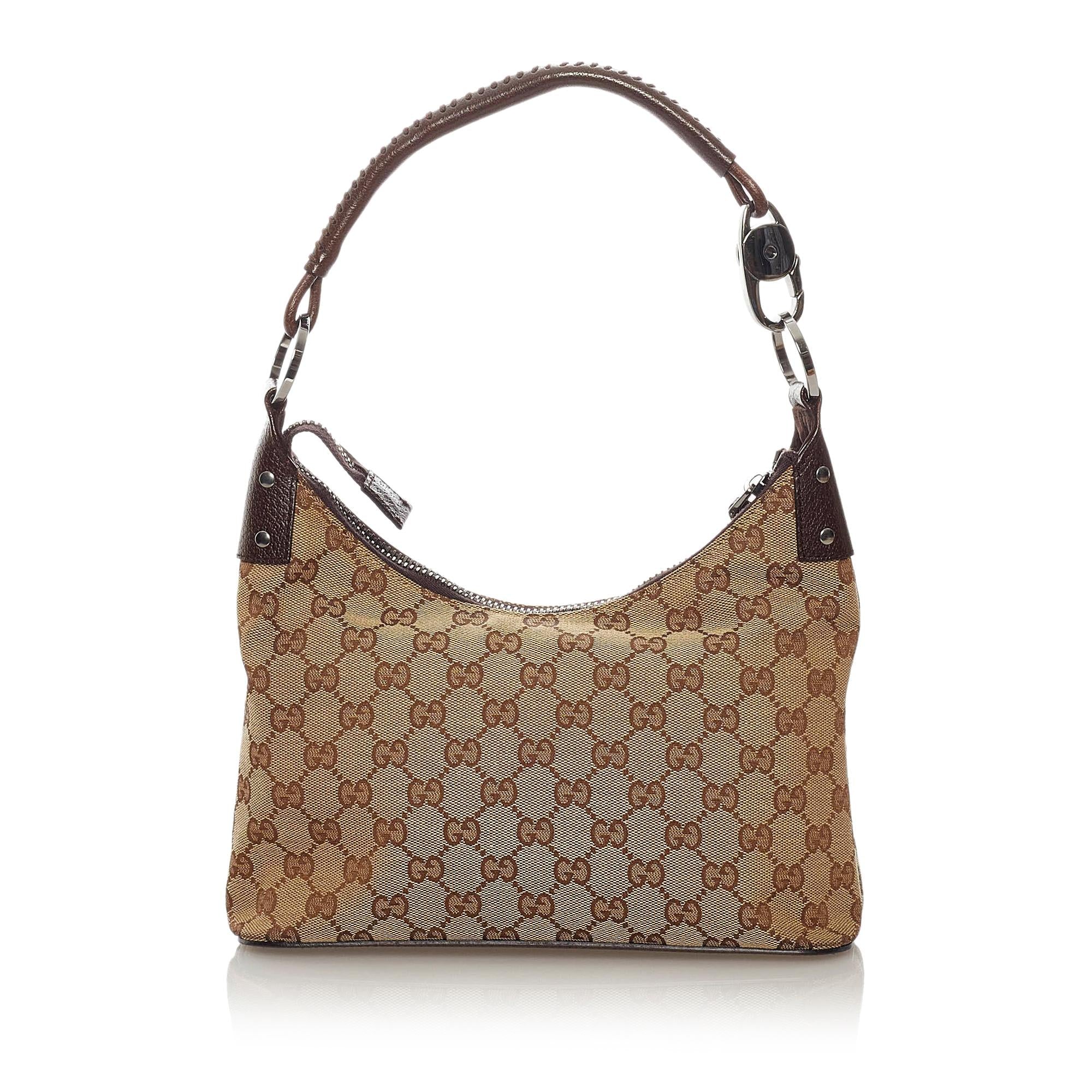Gucci Gucci Canvas Shoulder Bag (SHG-28305)