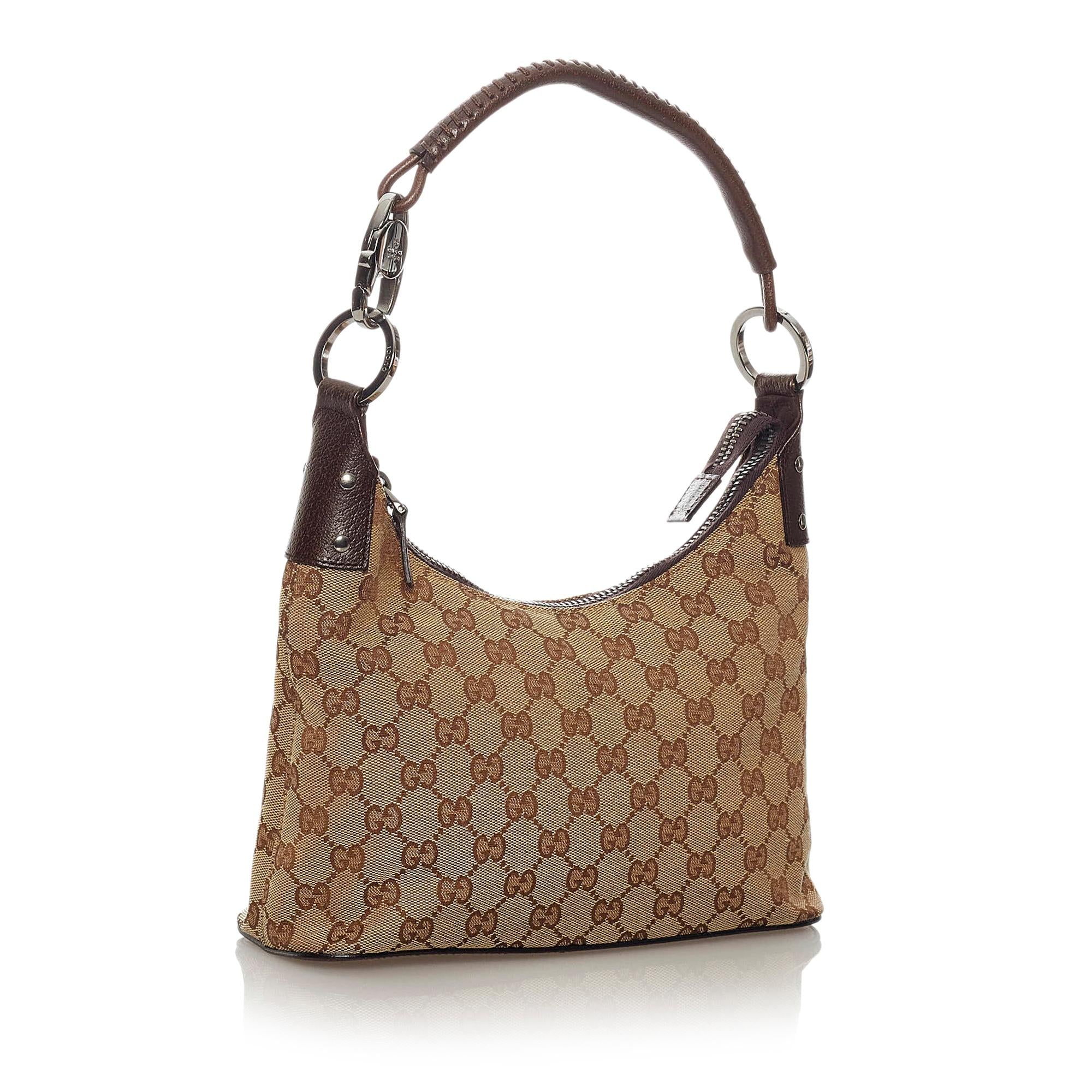 Gucci Gucci Canvas Shoulder Bag (SHG-28305)