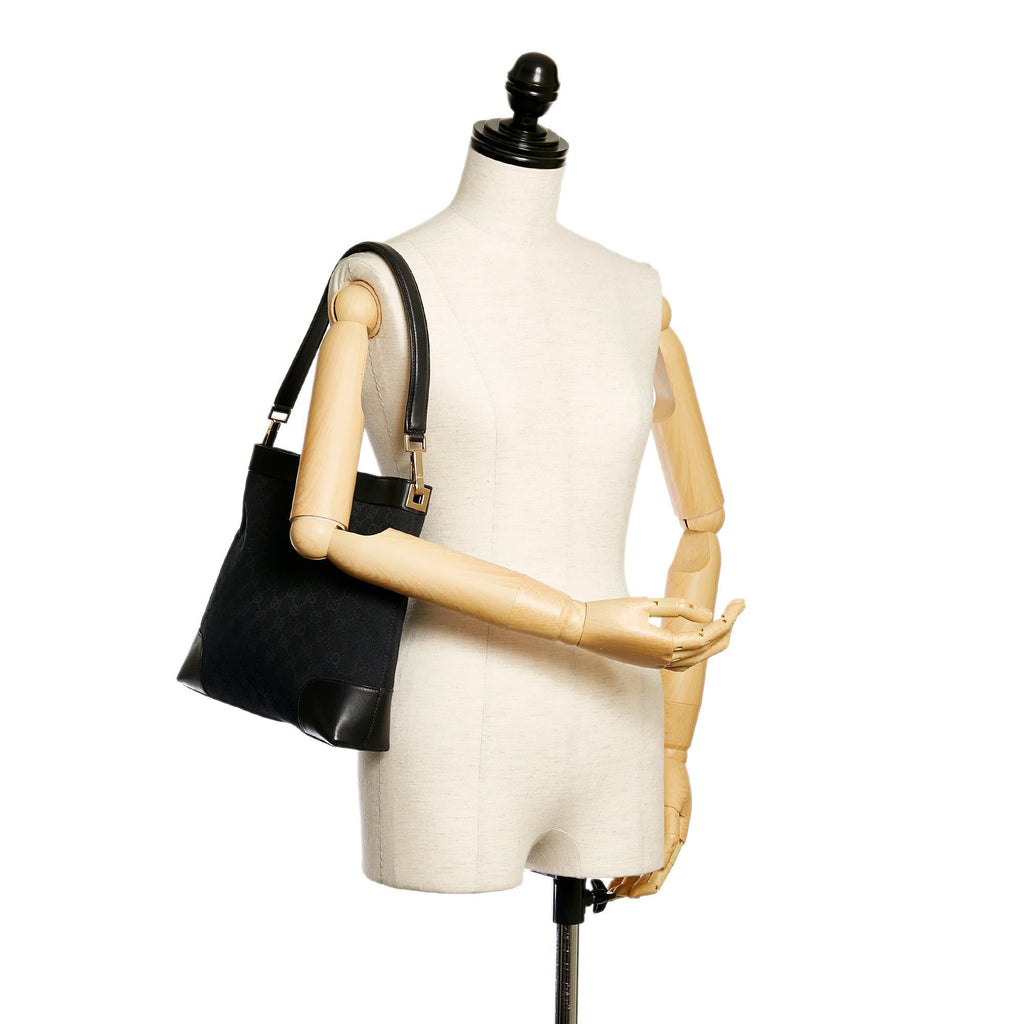 Gucci Gucci Canvas Shoulder Bag (SHG-28352)