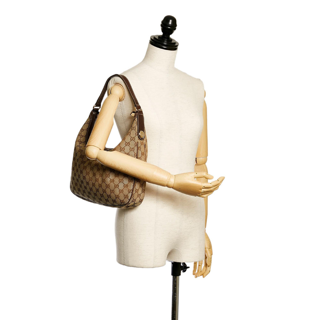 Gucci Gucci Canvas Shoulder Bag (SHG-28356)