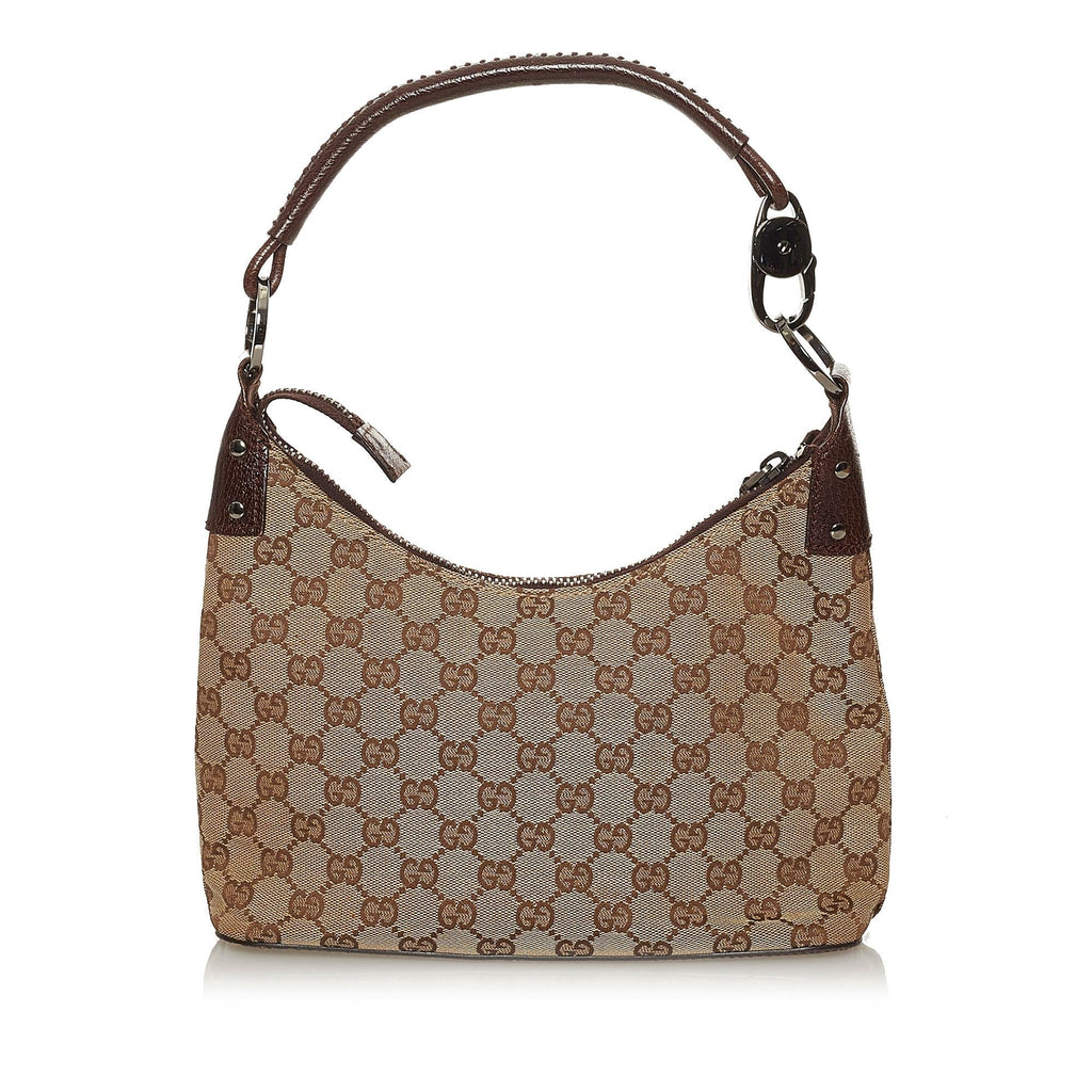 Gucci Gucci Canvas Shoulder Bag (SHG-28517)
