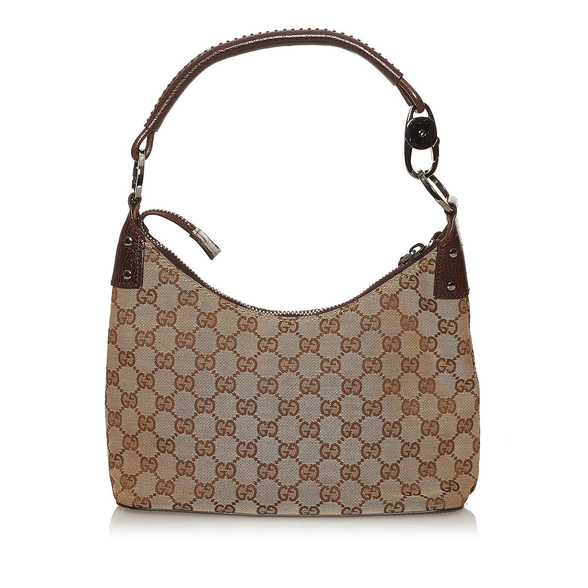 Gucci Gucci Canvas Shoulder Bag (SHG-28517)