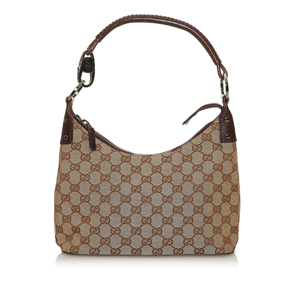 Gucci Gucci Canvas Shoulder Bag (SHG-28517)
