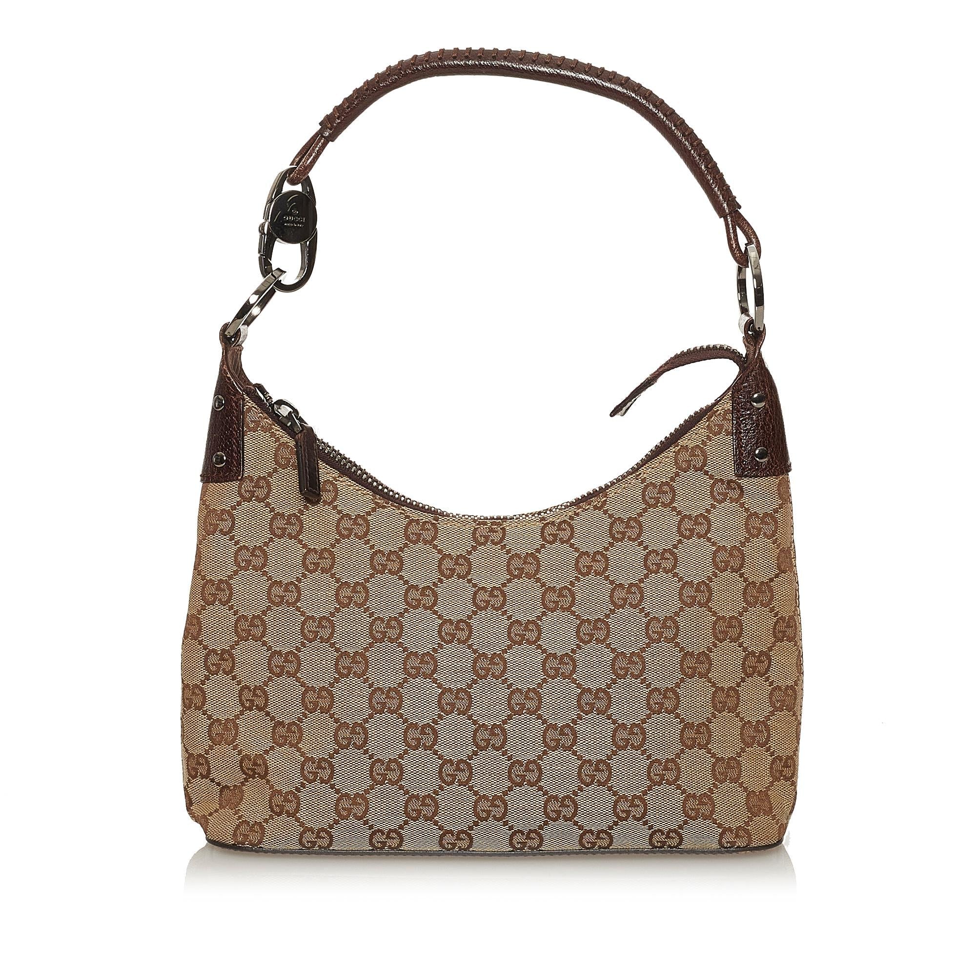 Gucci Gucci Canvas Shoulder Bag (SHG-28517)