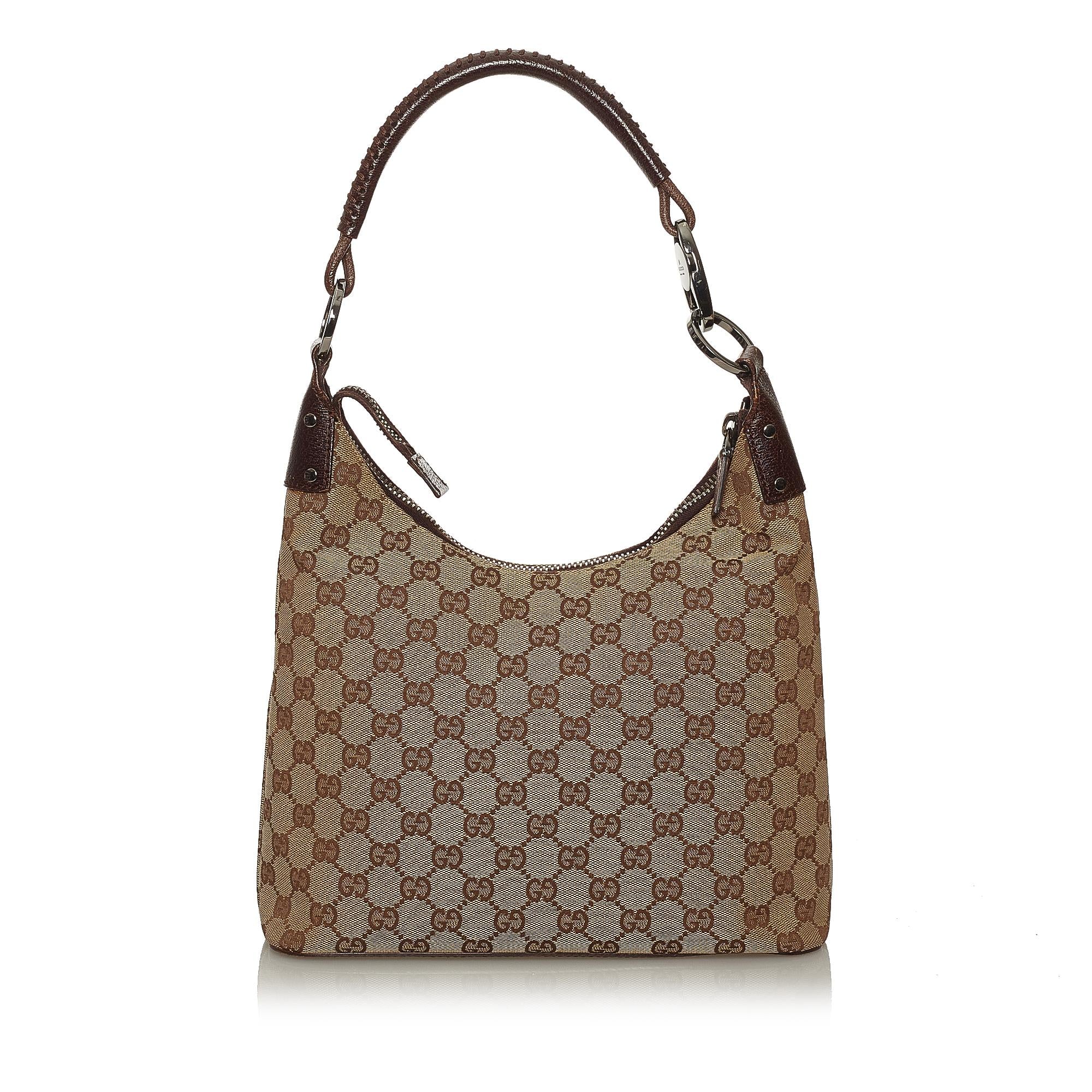 Gucci Gucci Canvas Shoulder Bag (SHG-28603)
