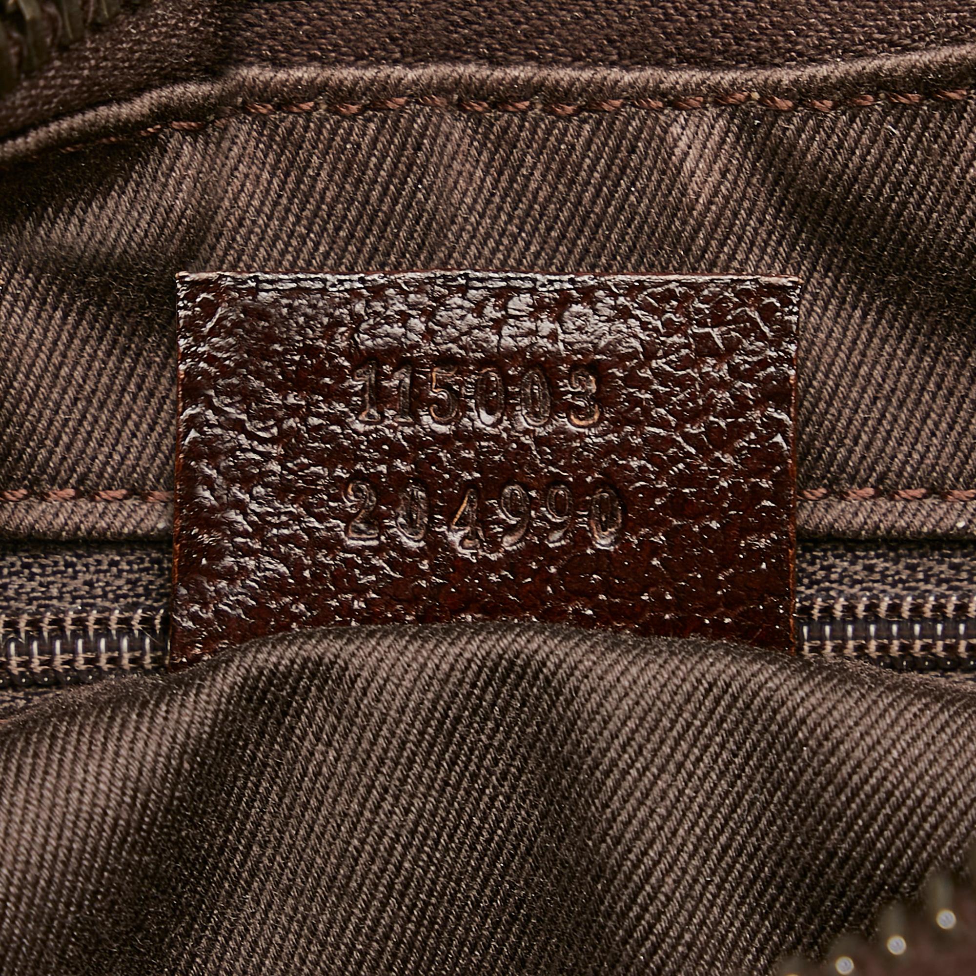 Gucci Gucci Canvas Shoulder Bag (SHG-28603)