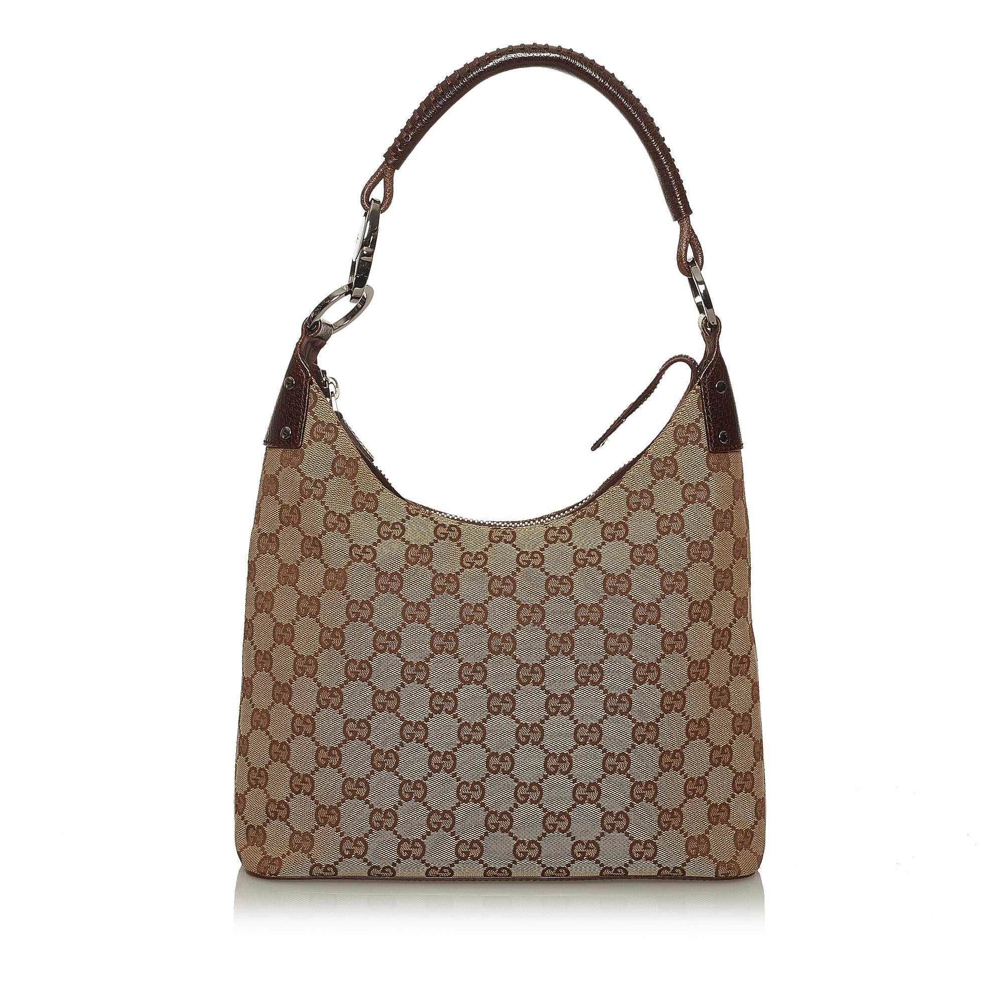 Gucci Gucci Canvas Shoulder Bag (SHG-28603)