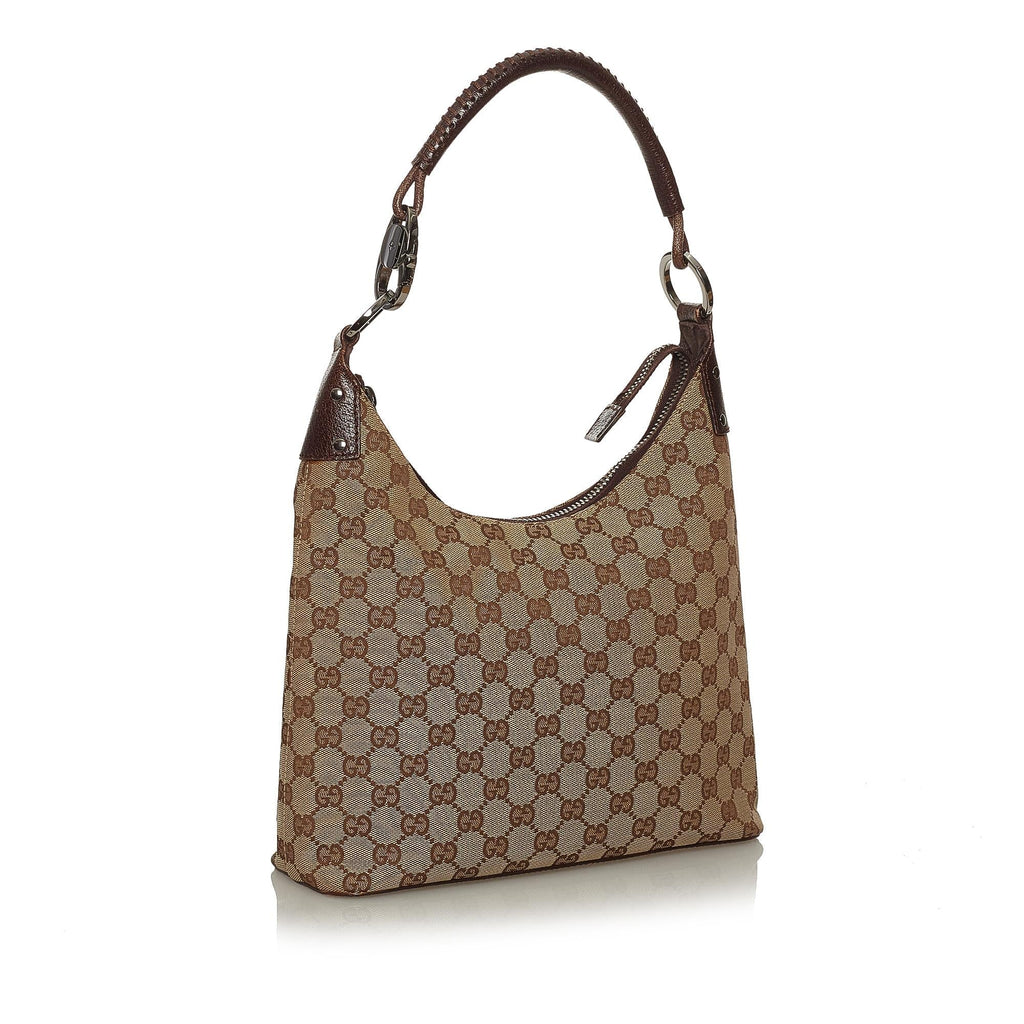 Gucci Gucci Canvas Shoulder Bag (SHG-28603)