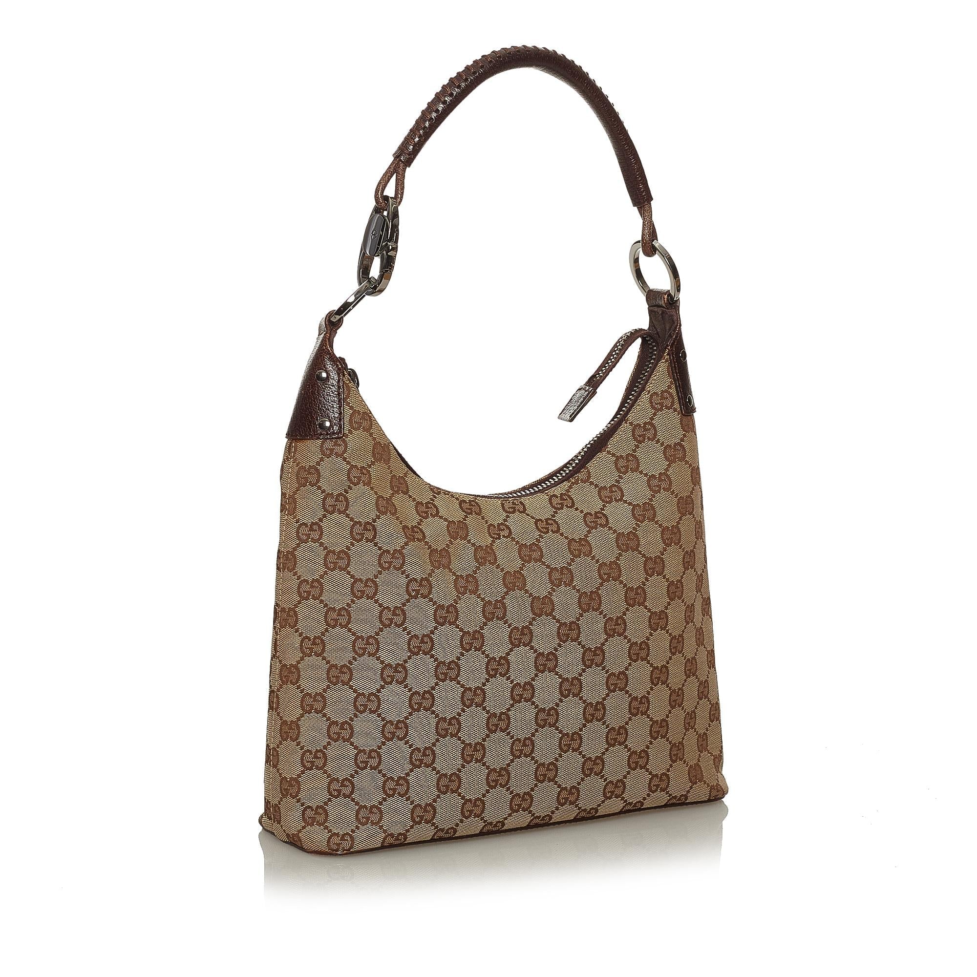 Gucci Gucci Canvas Shoulder Bag (SHG-28603)