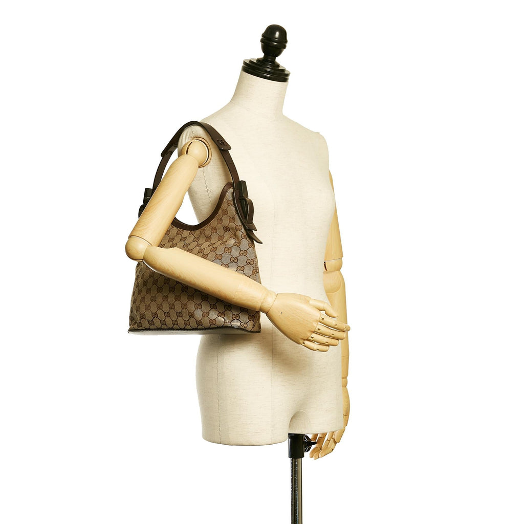 Gucci Gucci Canvas Shoulder Bag (SHG-28689)