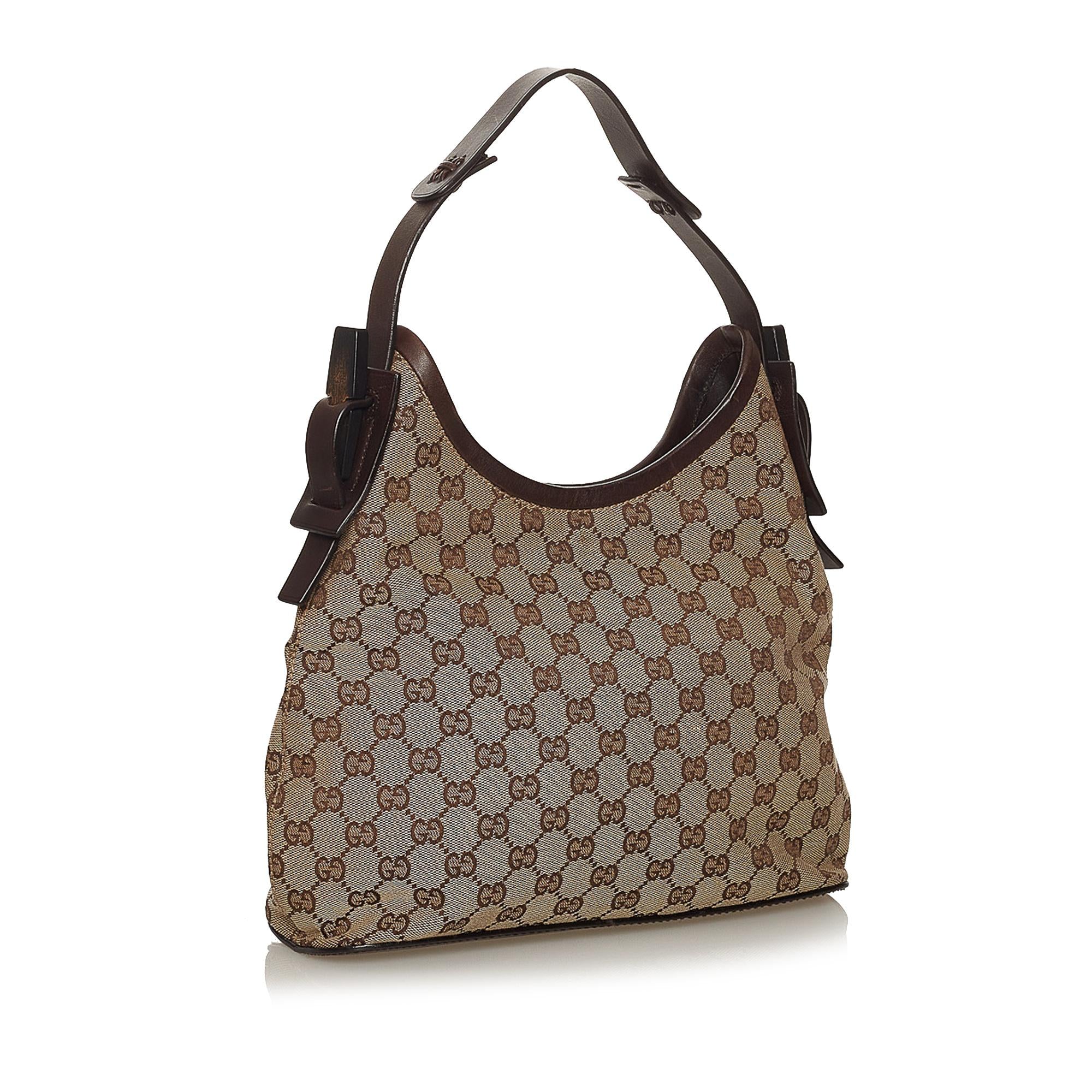 Gucci Gucci Canvas Shoulder Bag (SHG-28689)