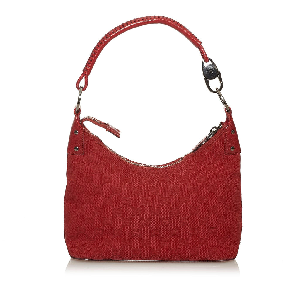 Gucci Gucci Canvas Shoulder Bag (SHG-28820)