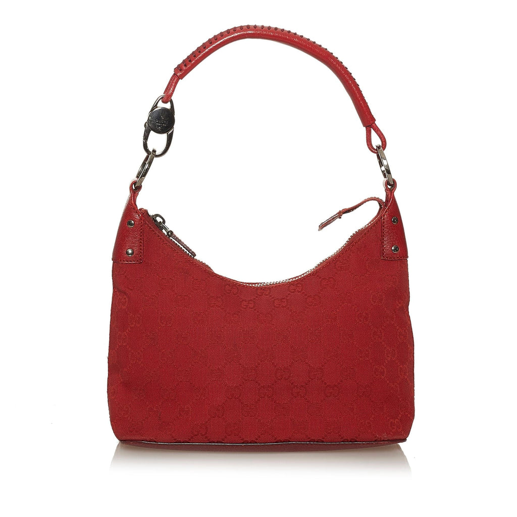 Gucci Gucci Canvas Shoulder Bag (SHG-28820)