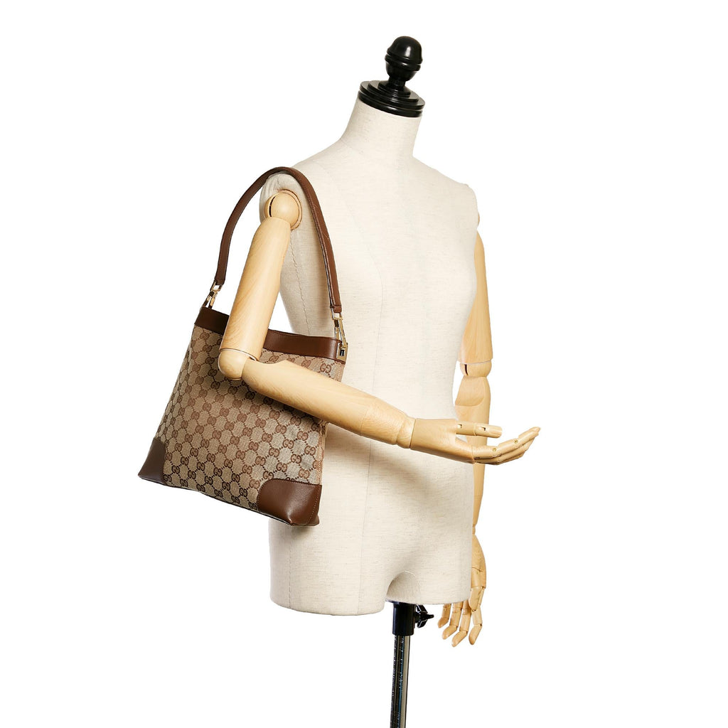 Gucci Gucci Canvas Shoulder Bag (SHG-28956)