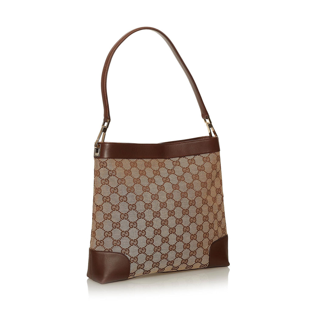 Gucci Gucci Canvas Shoulder Bag (SHG-28956)
