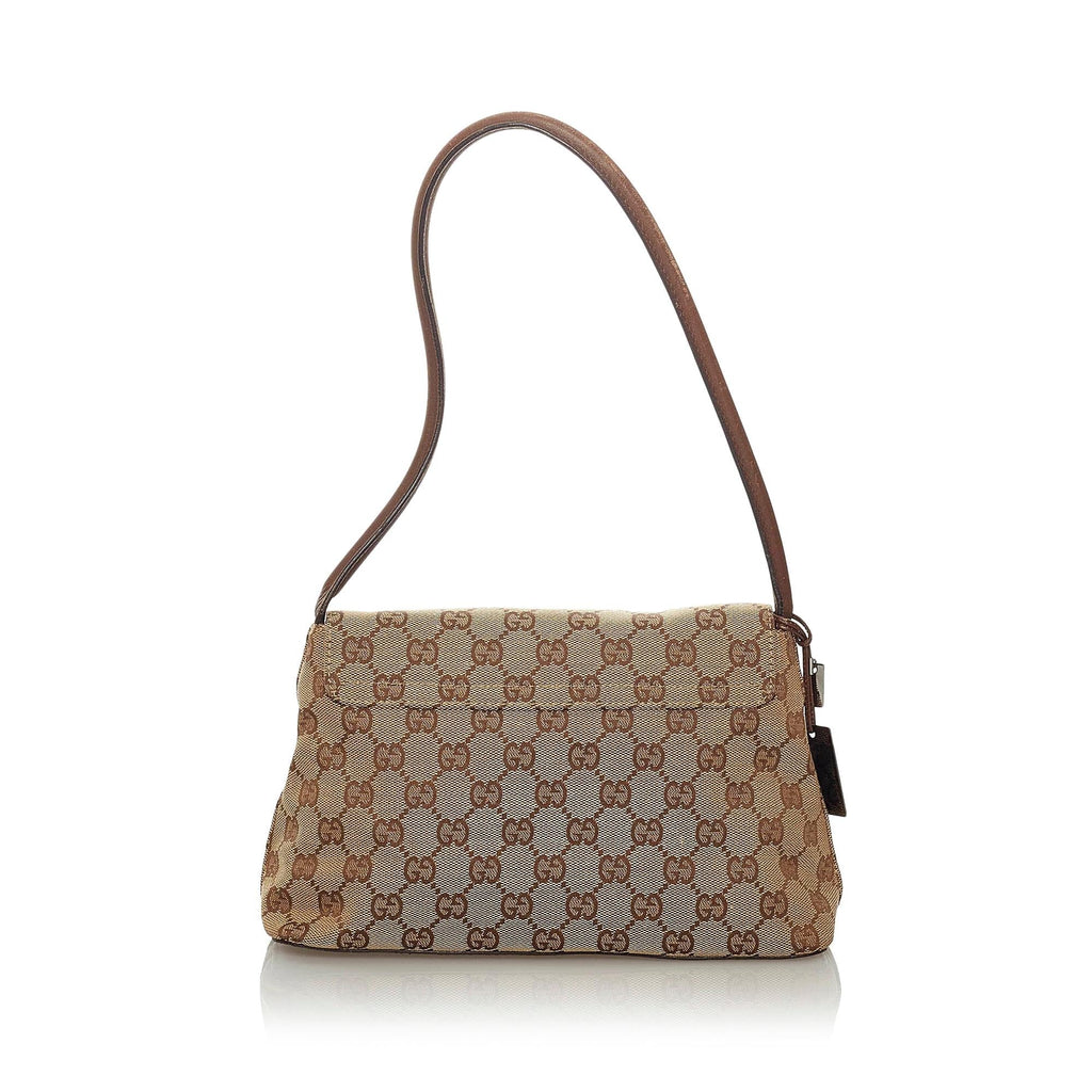 Gucci Gucci Canvas Shoulder Bag (SHG-28963)
