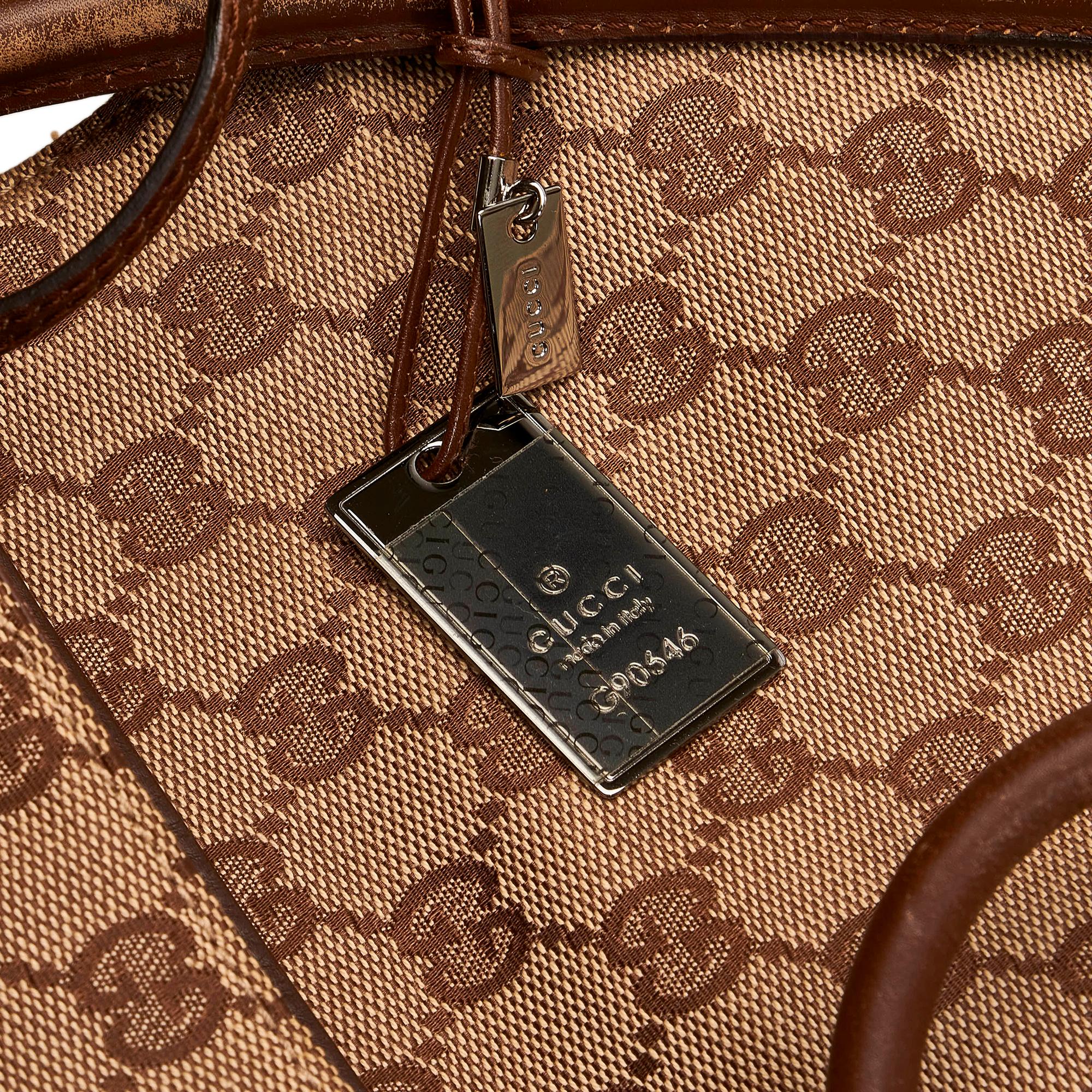 Gucci Gucci Canvas Shoulder Bag (SHG-28963)