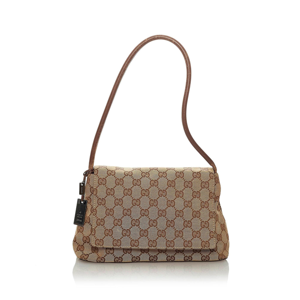 Gucci Gucci Canvas Shoulder Bag (SHG-28963)