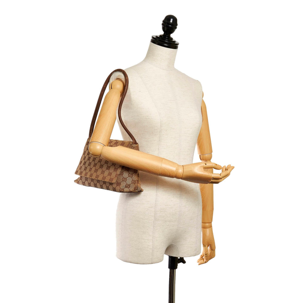 Gucci Gucci Canvas Shoulder Bag (SHG-28963)