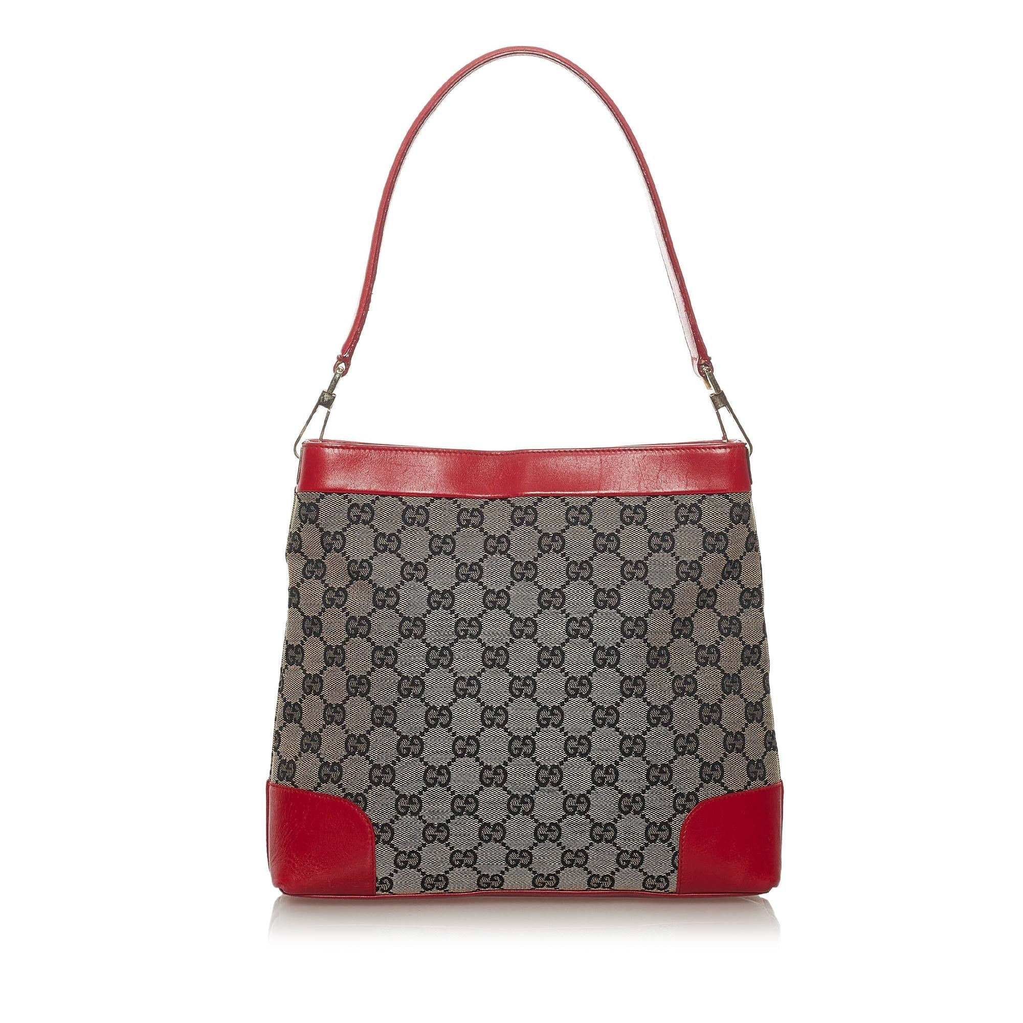 Gucci Gucci Canvas Shoulder Bag (SHG-29003)