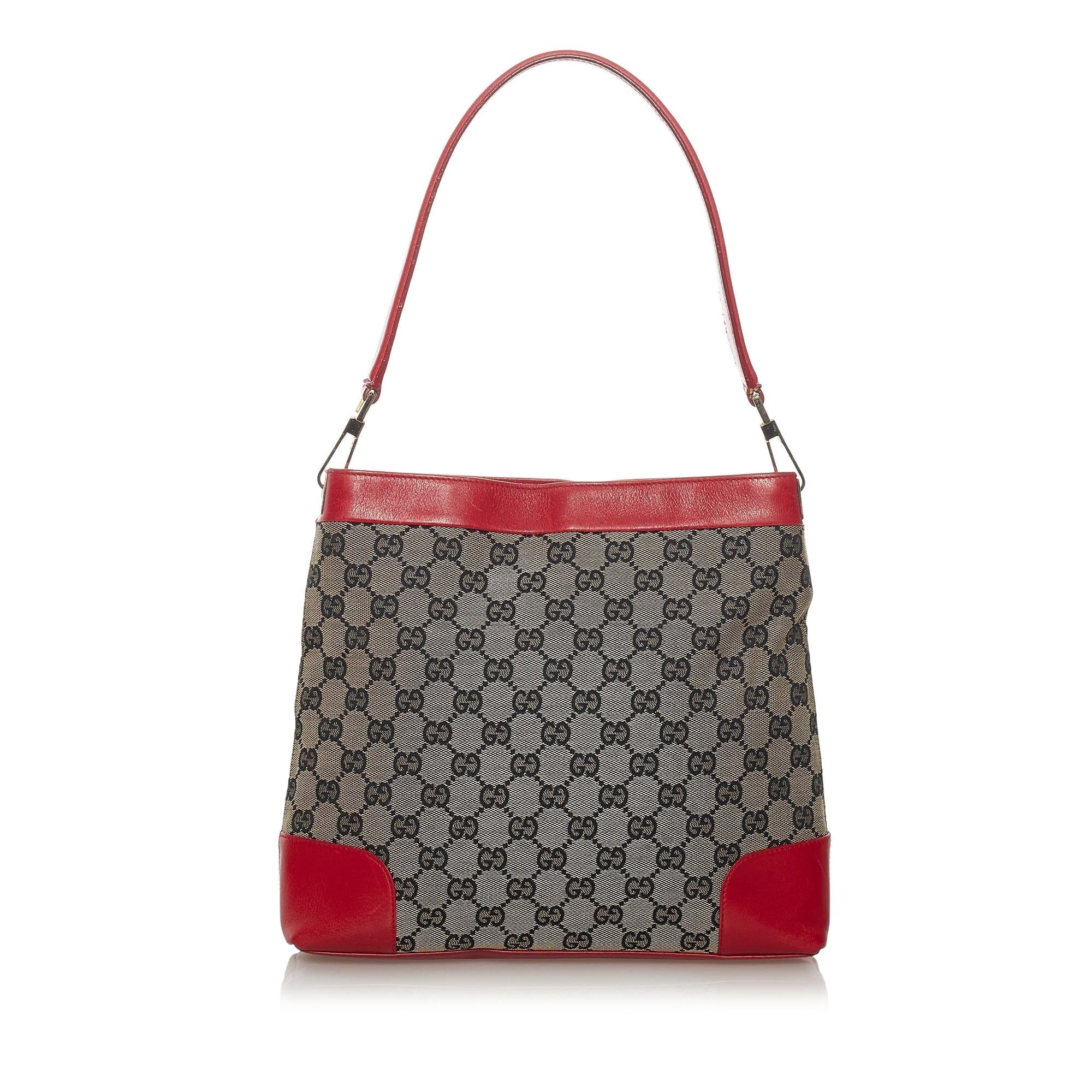 Gucci Gucci Canvas Shoulder Bag (SHG-29003)