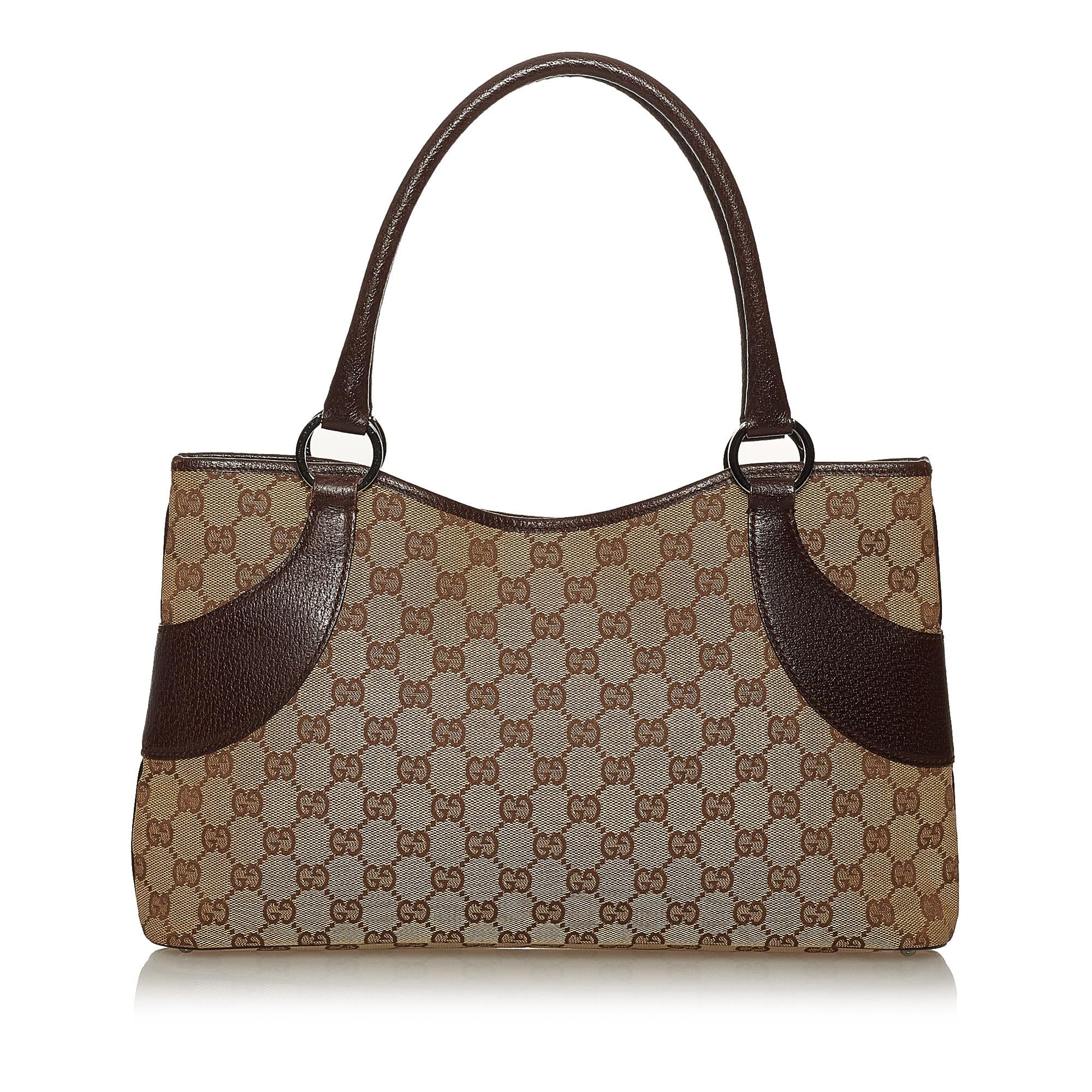 Gucci Gucci Canvas Shoulder Bag (SHG-29069)