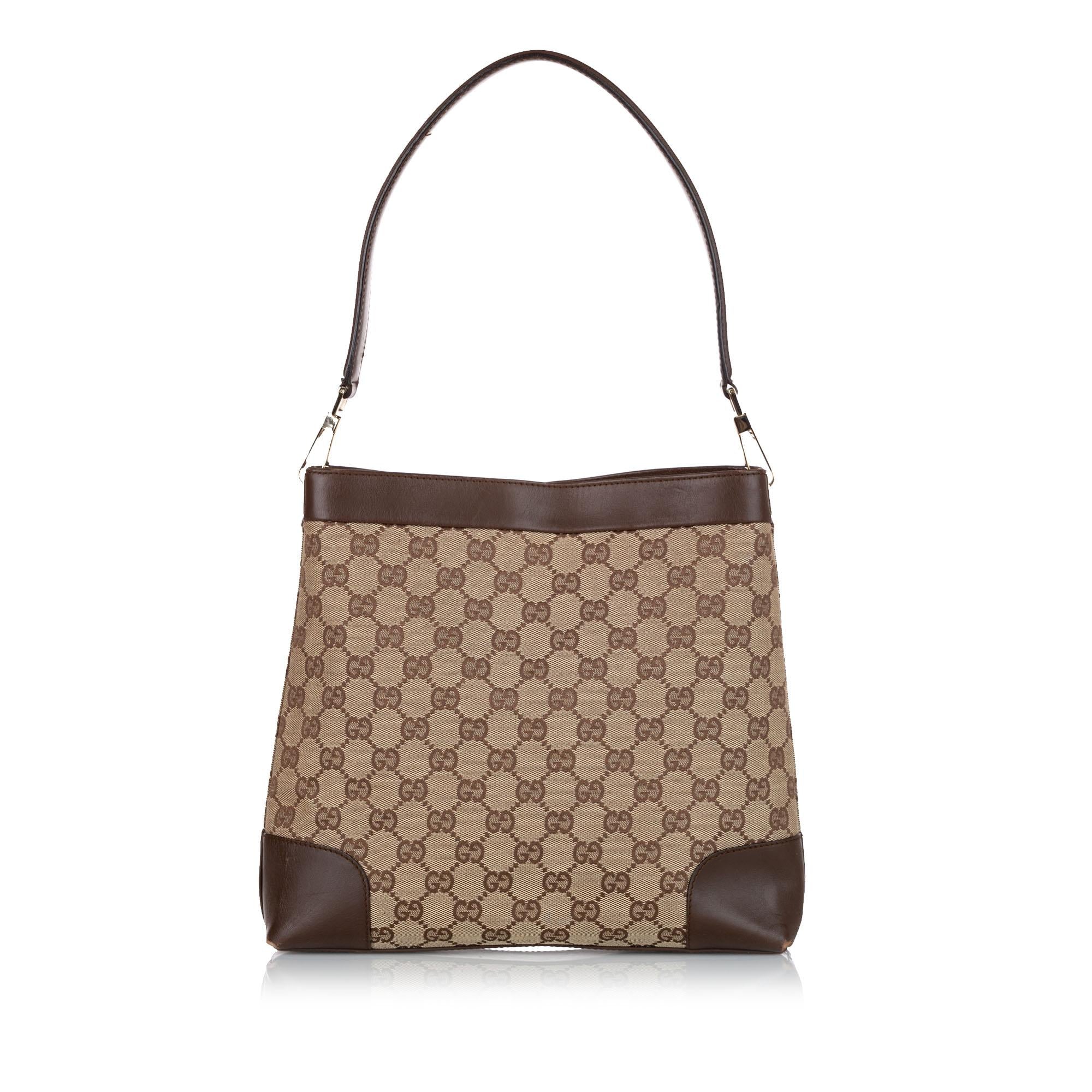 Gucci Gucci Canvas Shoulder Bag (SHG-29189)