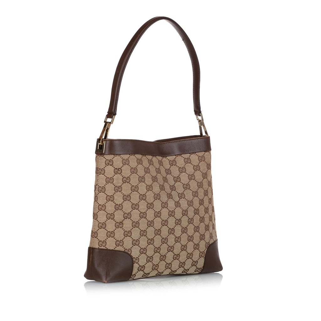 Gucci Gucci Canvas Shoulder Bag (SHG-29189)