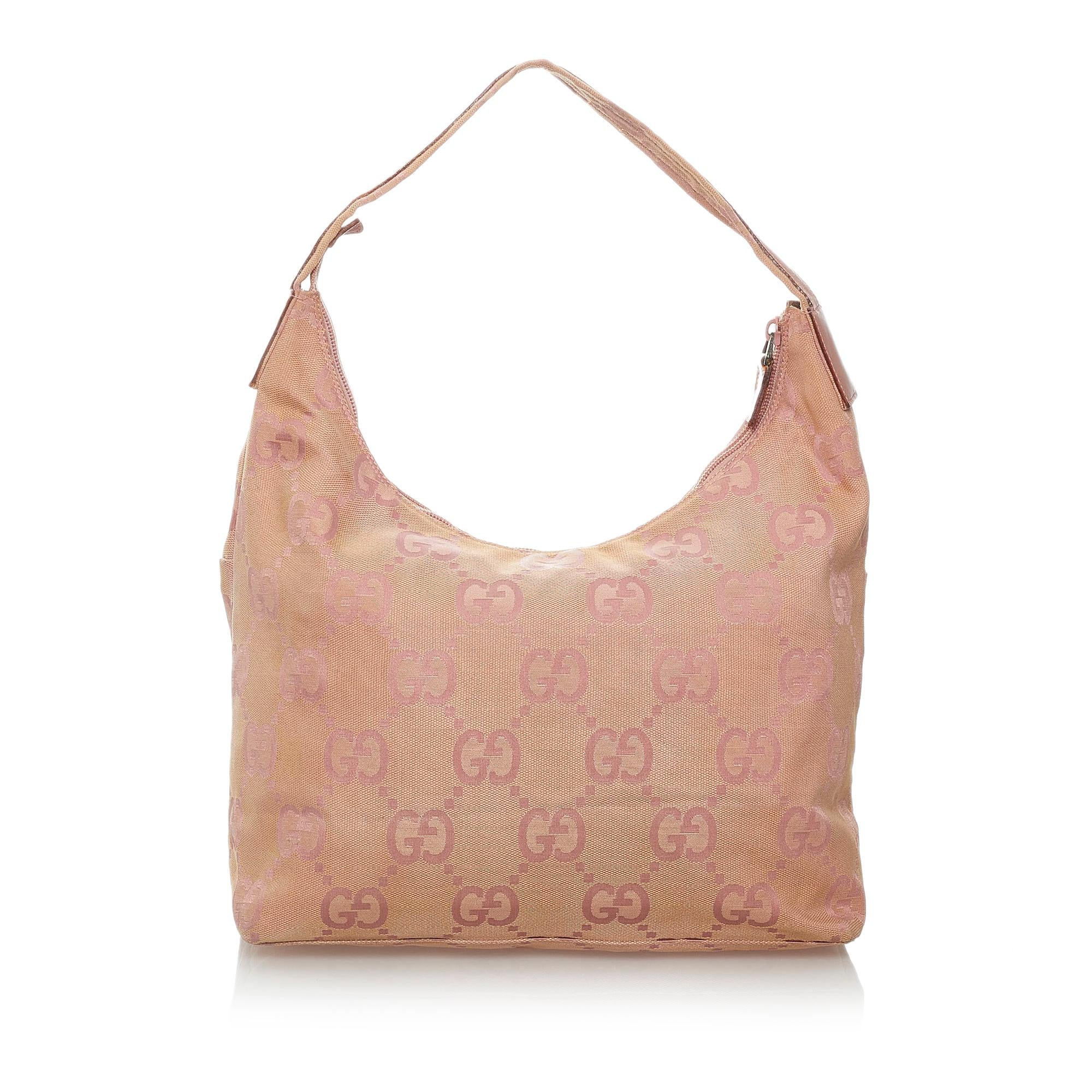Gucci Gucci Canvas Shoulder Bag (SHG-29463)