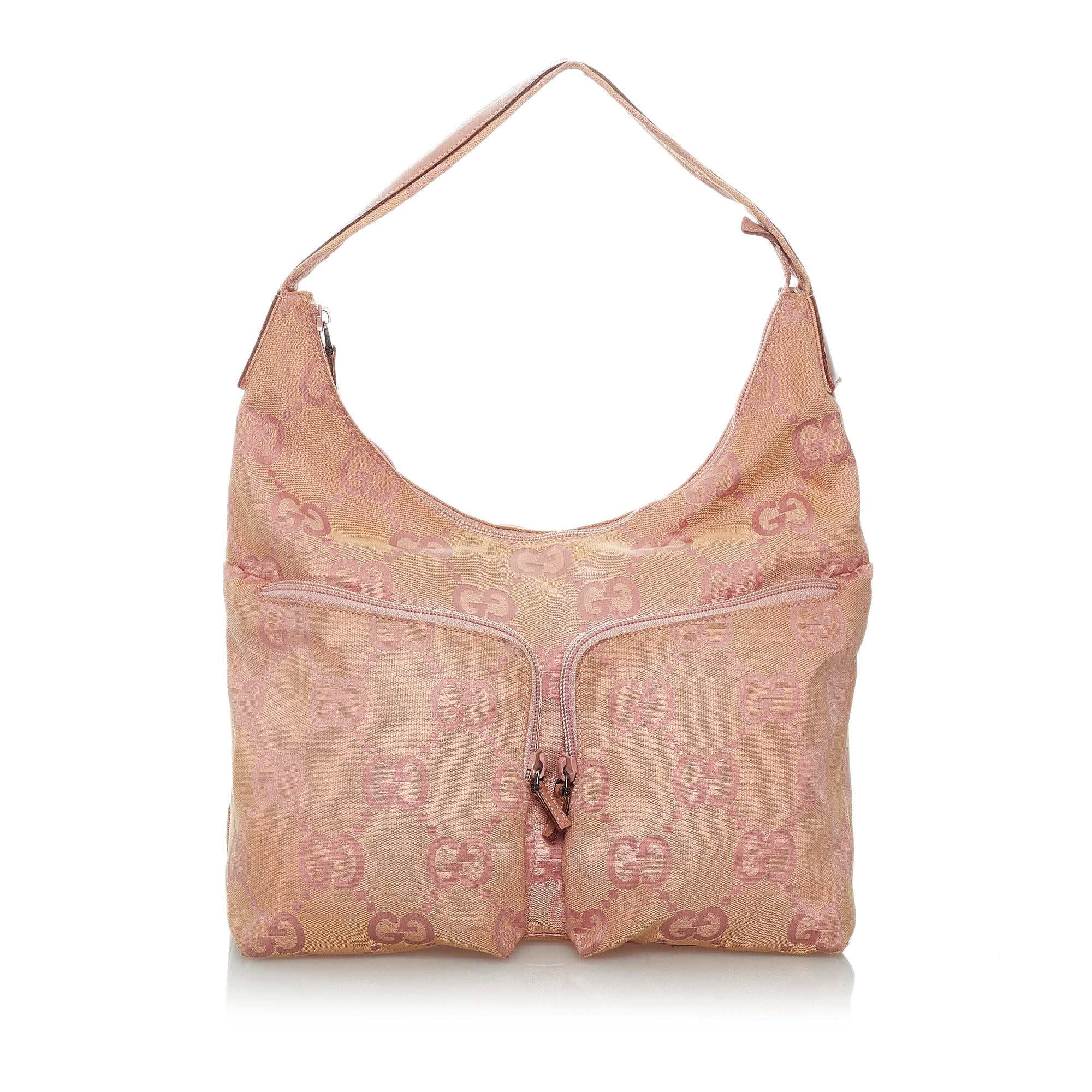 Gucci Gucci Canvas Shoulder Bag (SHG-29463)