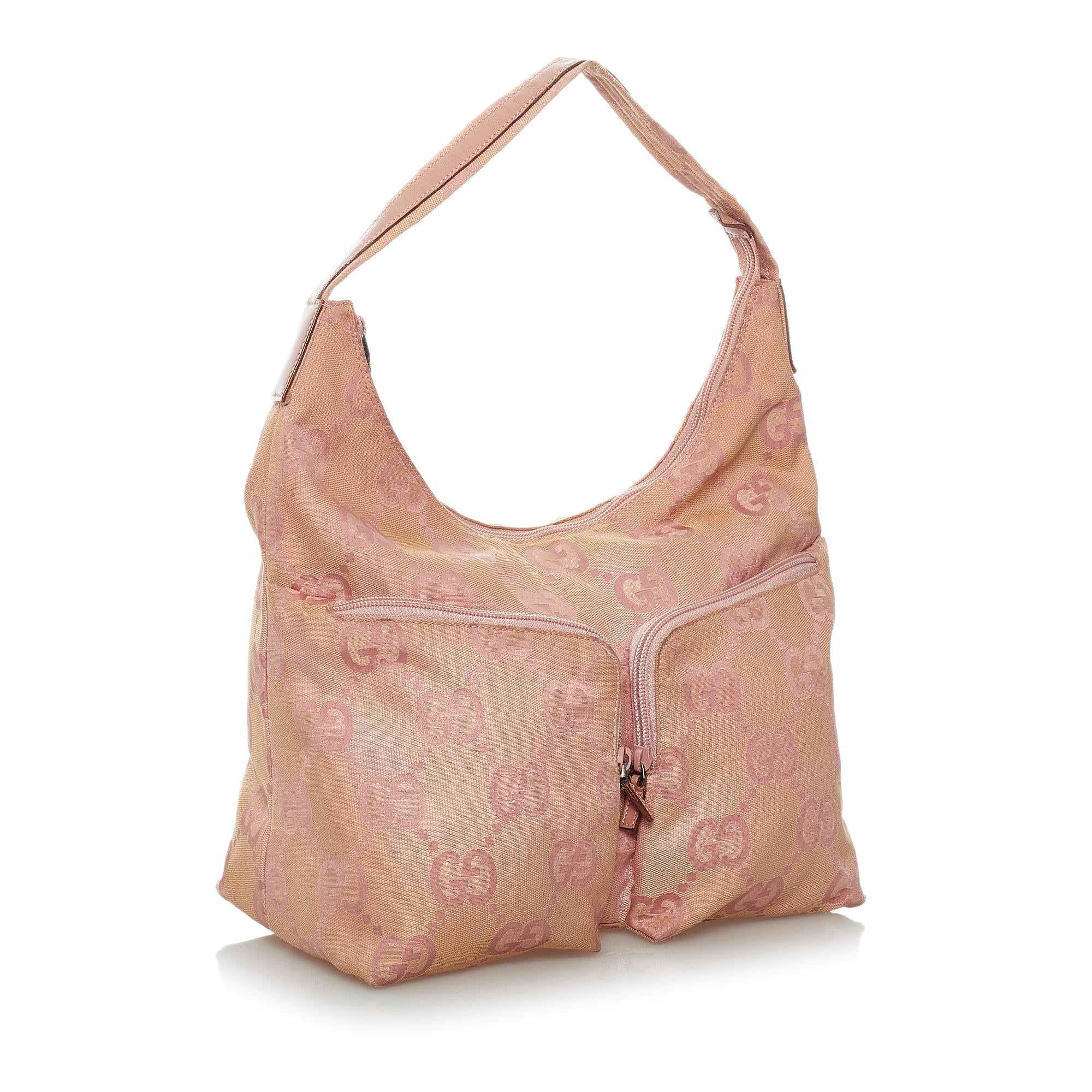 Gucci Gucci Canvas Shoulder Bag (SHG-29463)
