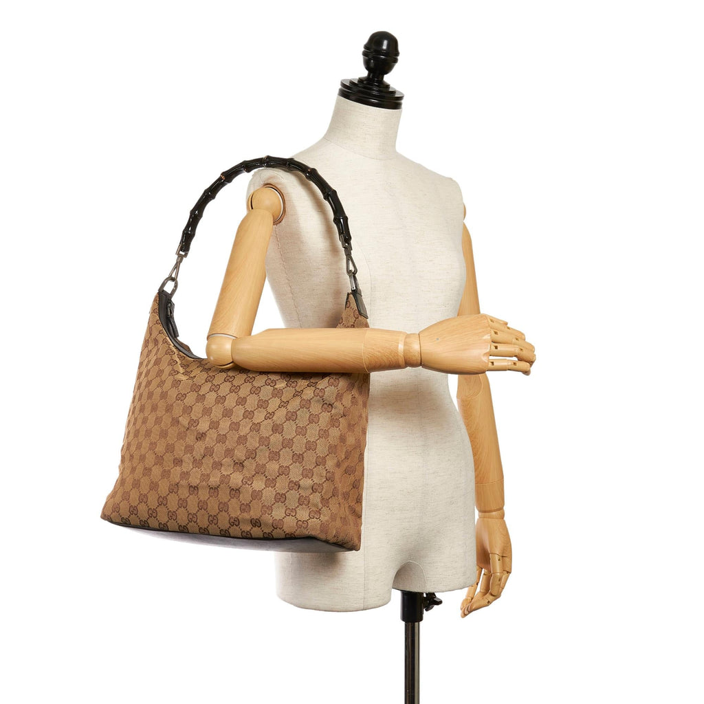 Gucci Gucci Canvas Shoulder Bag (SHG-29789)